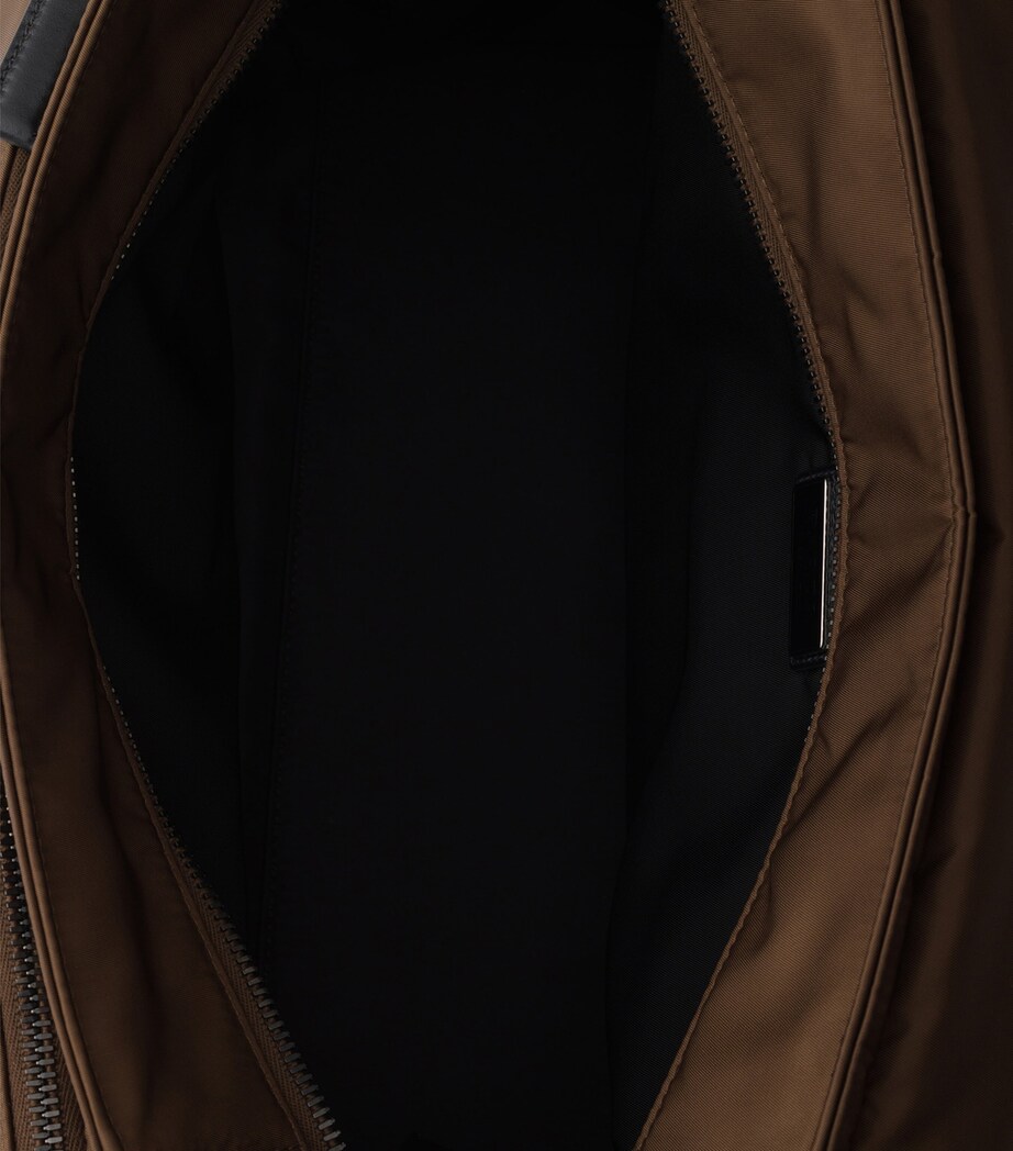 Prada Re-Nylon and Leather Messenger Bag Image 8