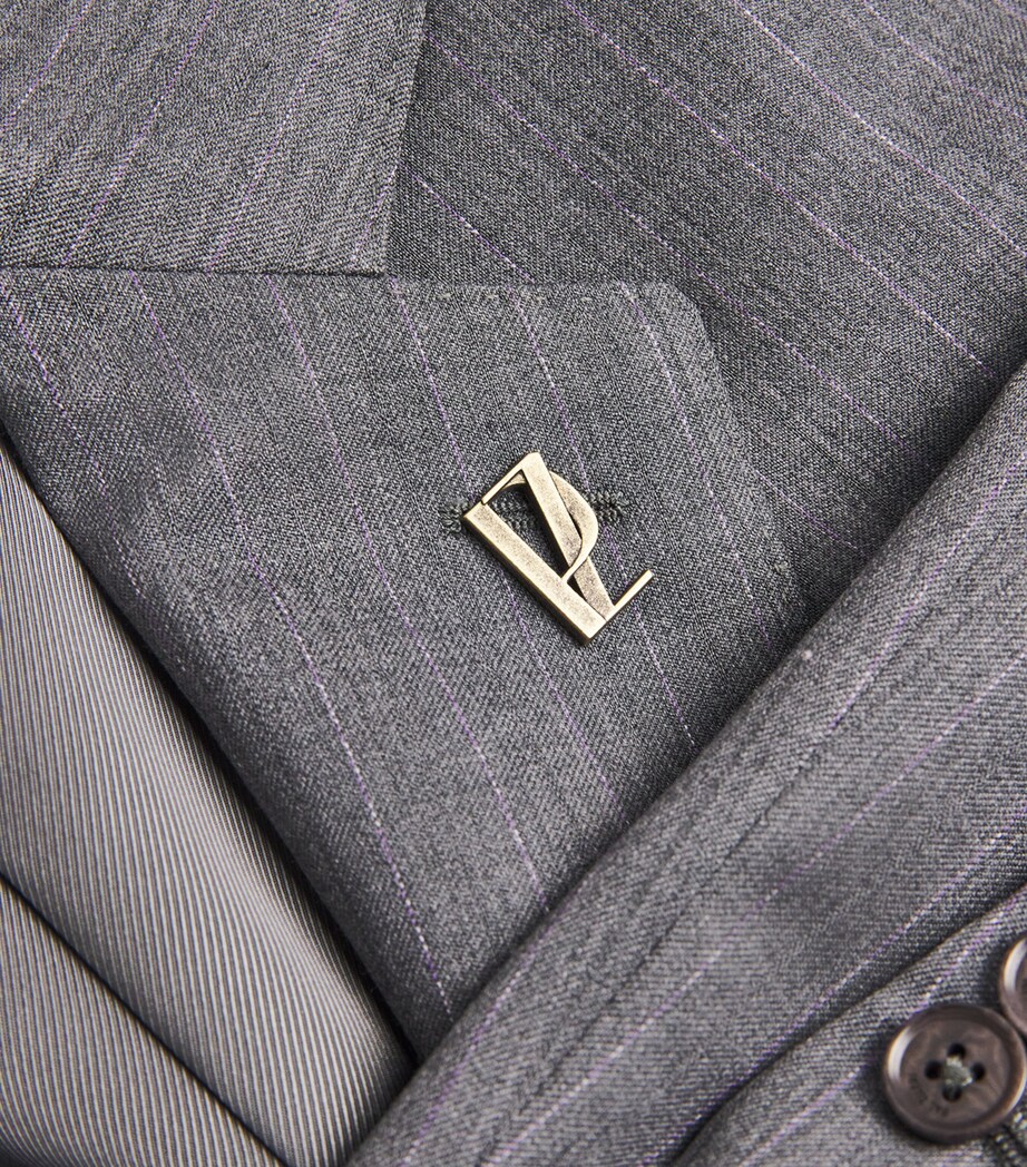 Wool-Blend Blazer 25 GREY Image 5