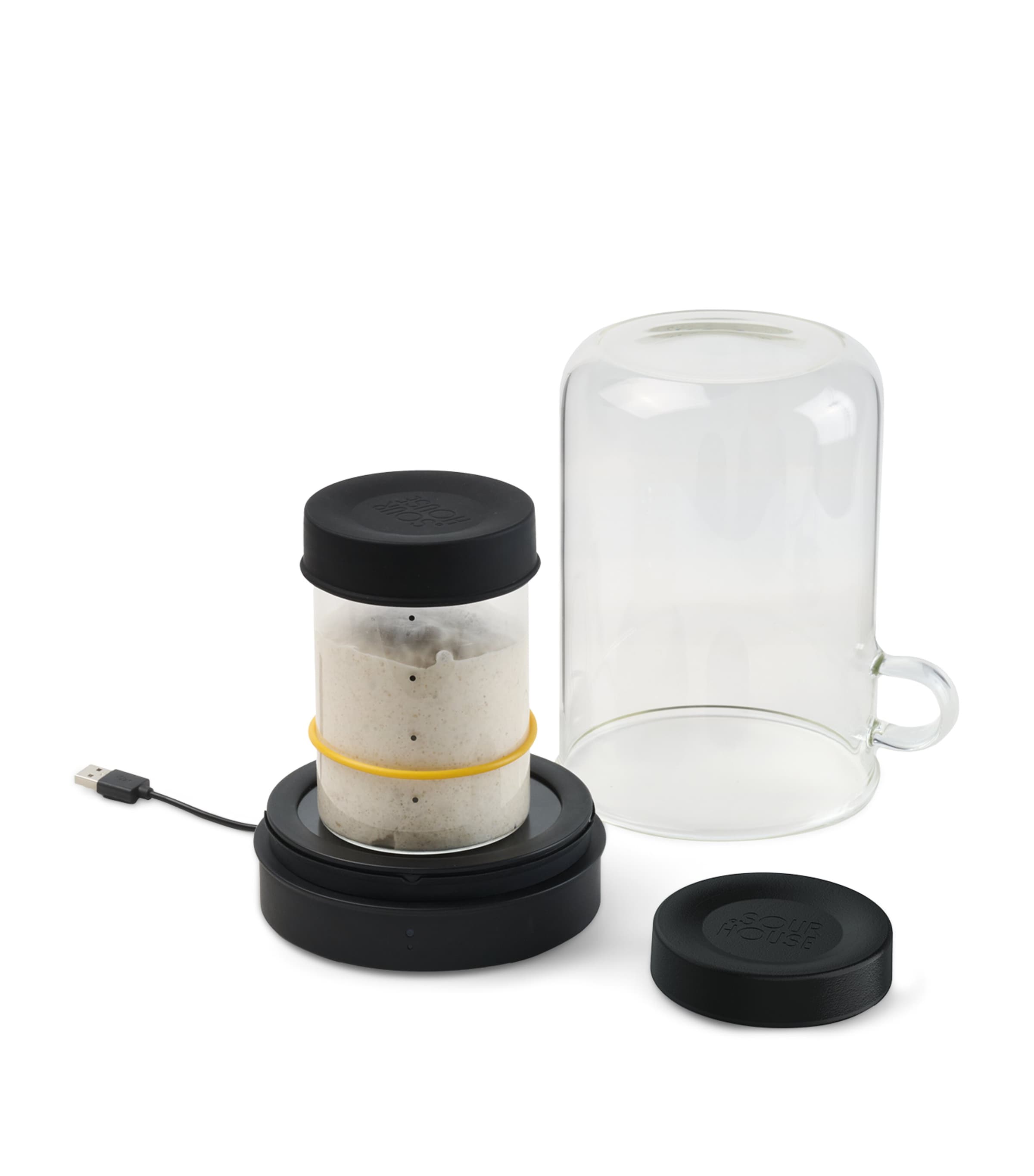 Goldie Heated Sourdough Starter Kit BLACK Image 2