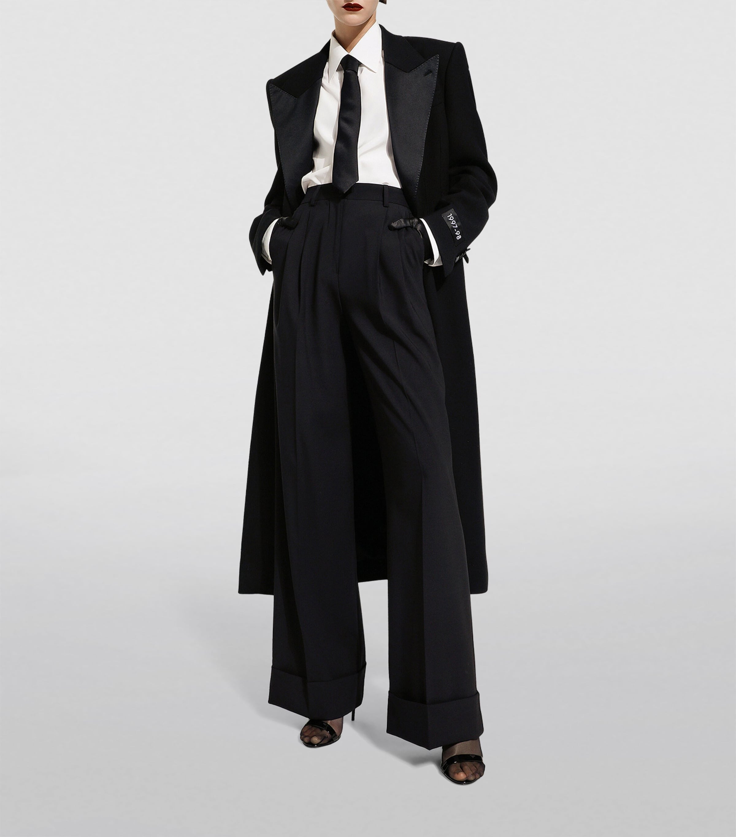 Silk Shirt W0111-WHITE Image 3