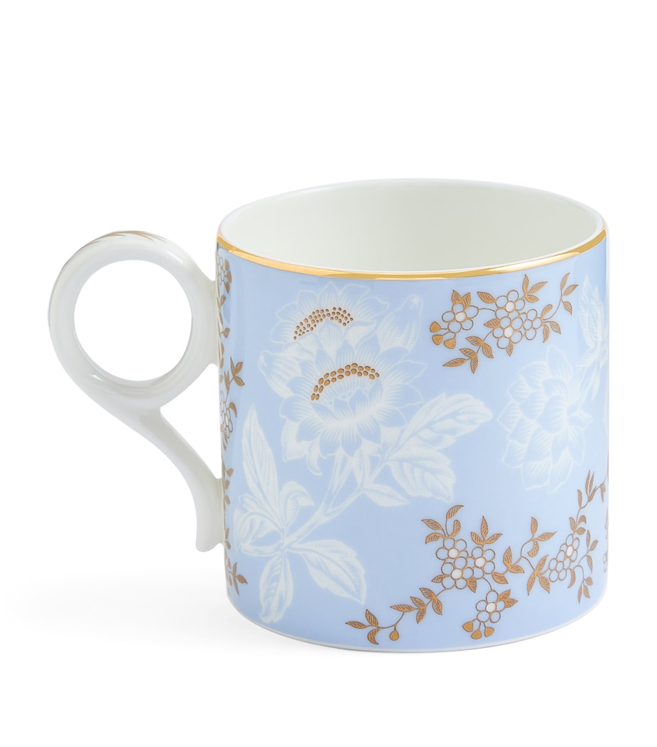 Wonderlust Blue Tonquin Mug (300ml) BLUE Image 3