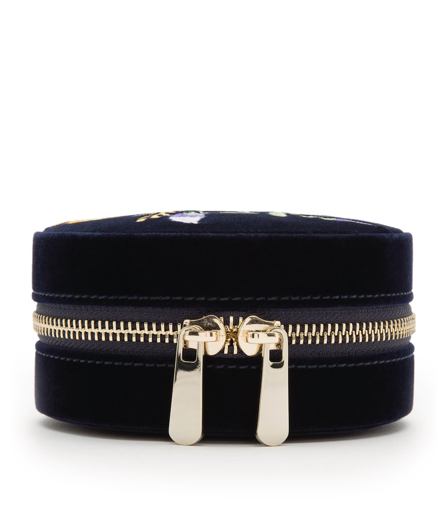 Zoe Travel Jewellery Case INDIGO Image 6