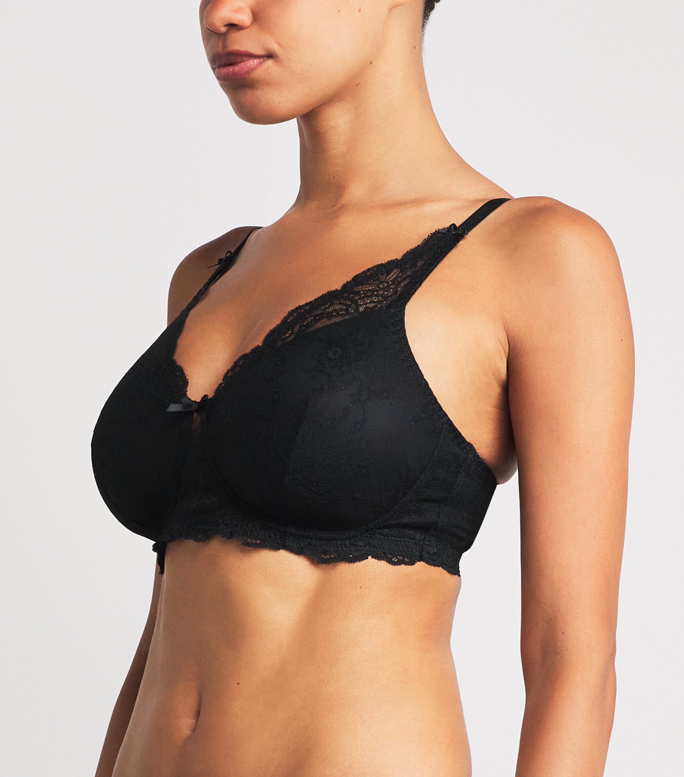 Aubade Womens Danse des Sens Post-Surgery Full-Cup Bra Black Image 2