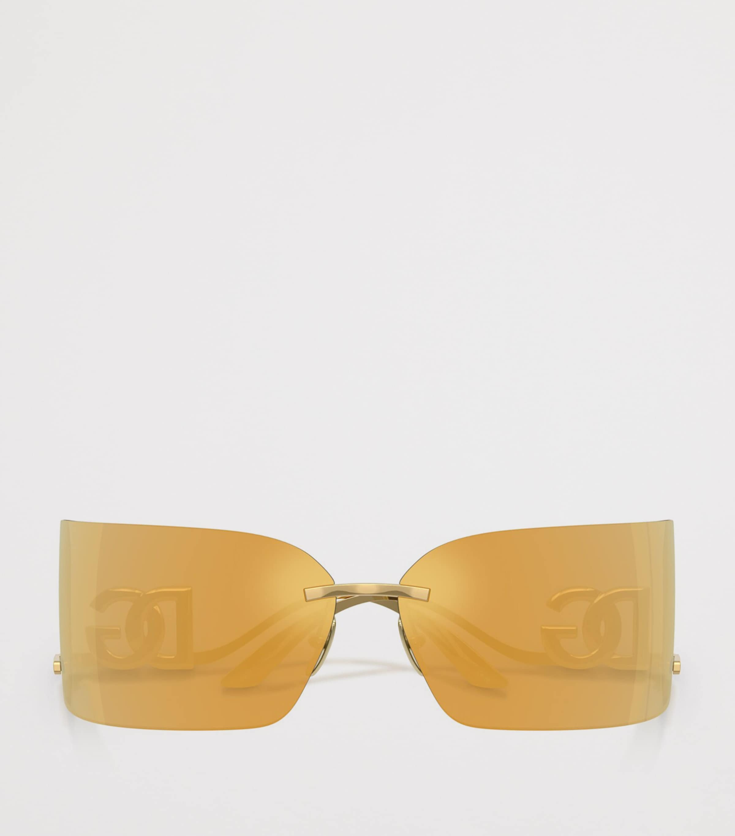 Metal Gold-Tone Sunglasses 02/5A Image 5