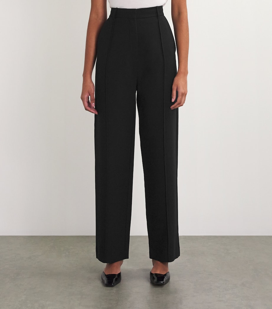 Helm Tailored Trousers DBLKBLACK Image 3