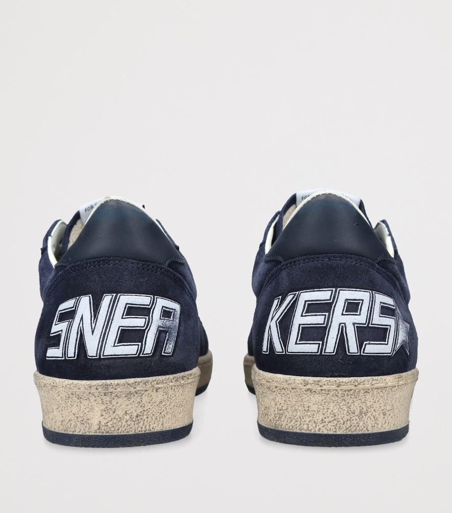 Golden Goose Suede Ball Star Sneakers Navy Image 2