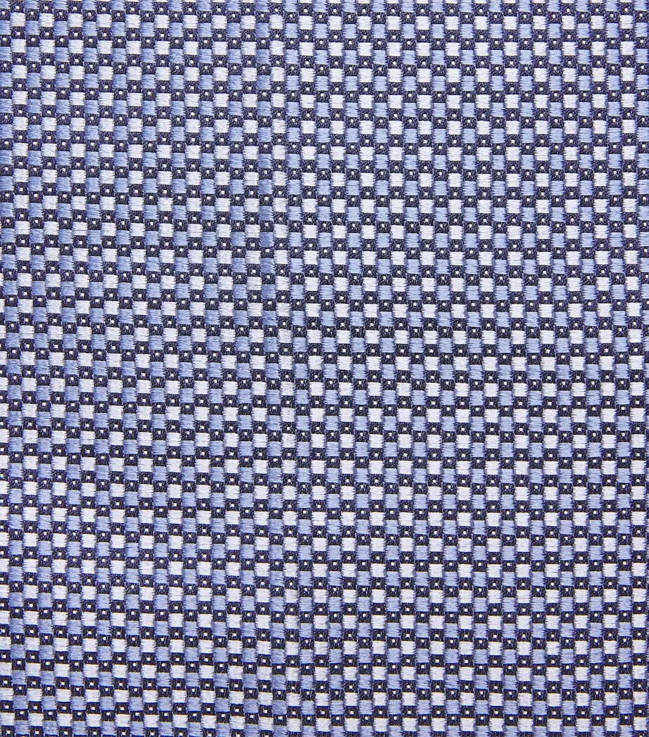Pal Zileri Silk Printed Pocket Square Image 3