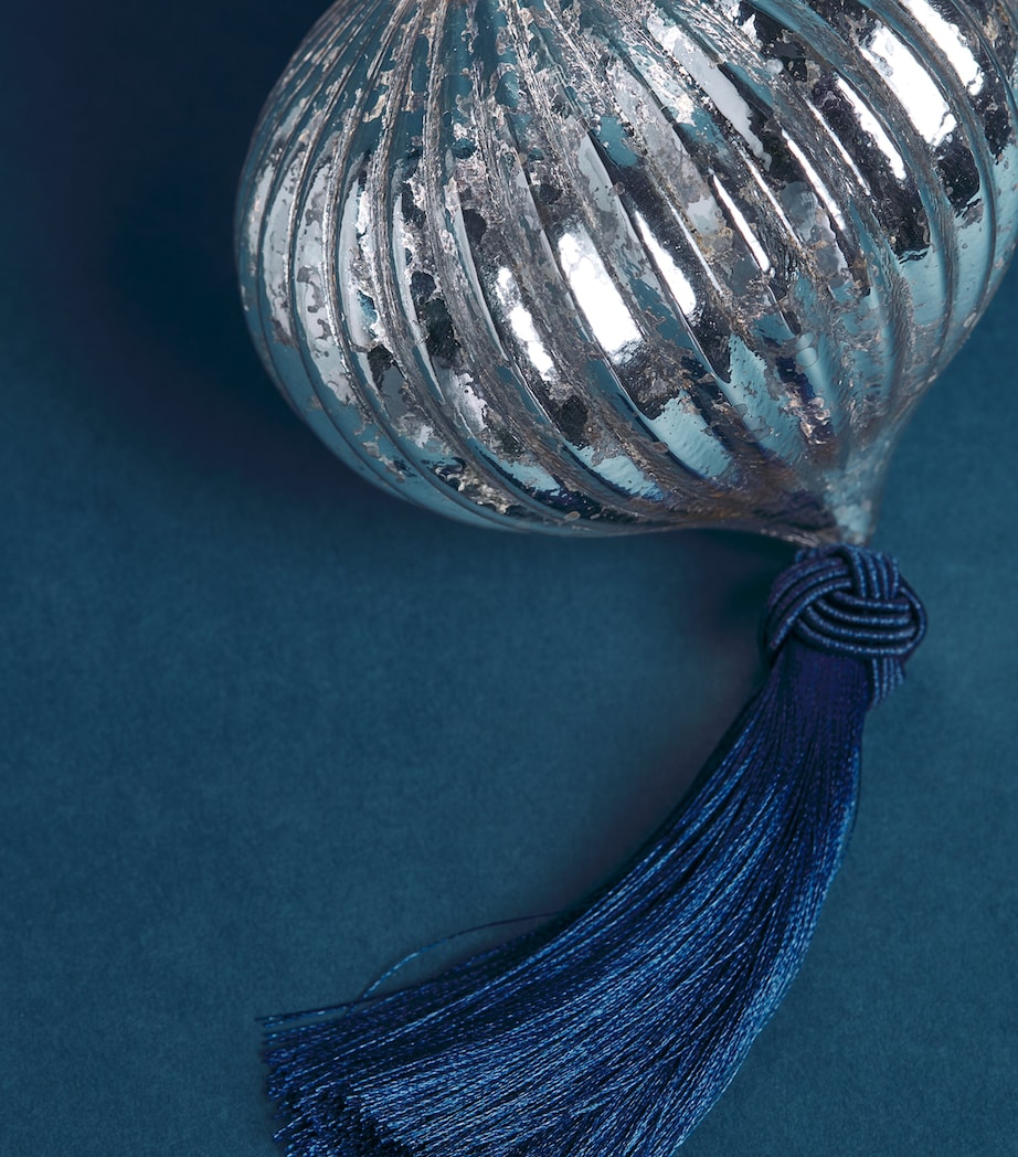 Harrods Fluted Tree Decoration Gold Image 2