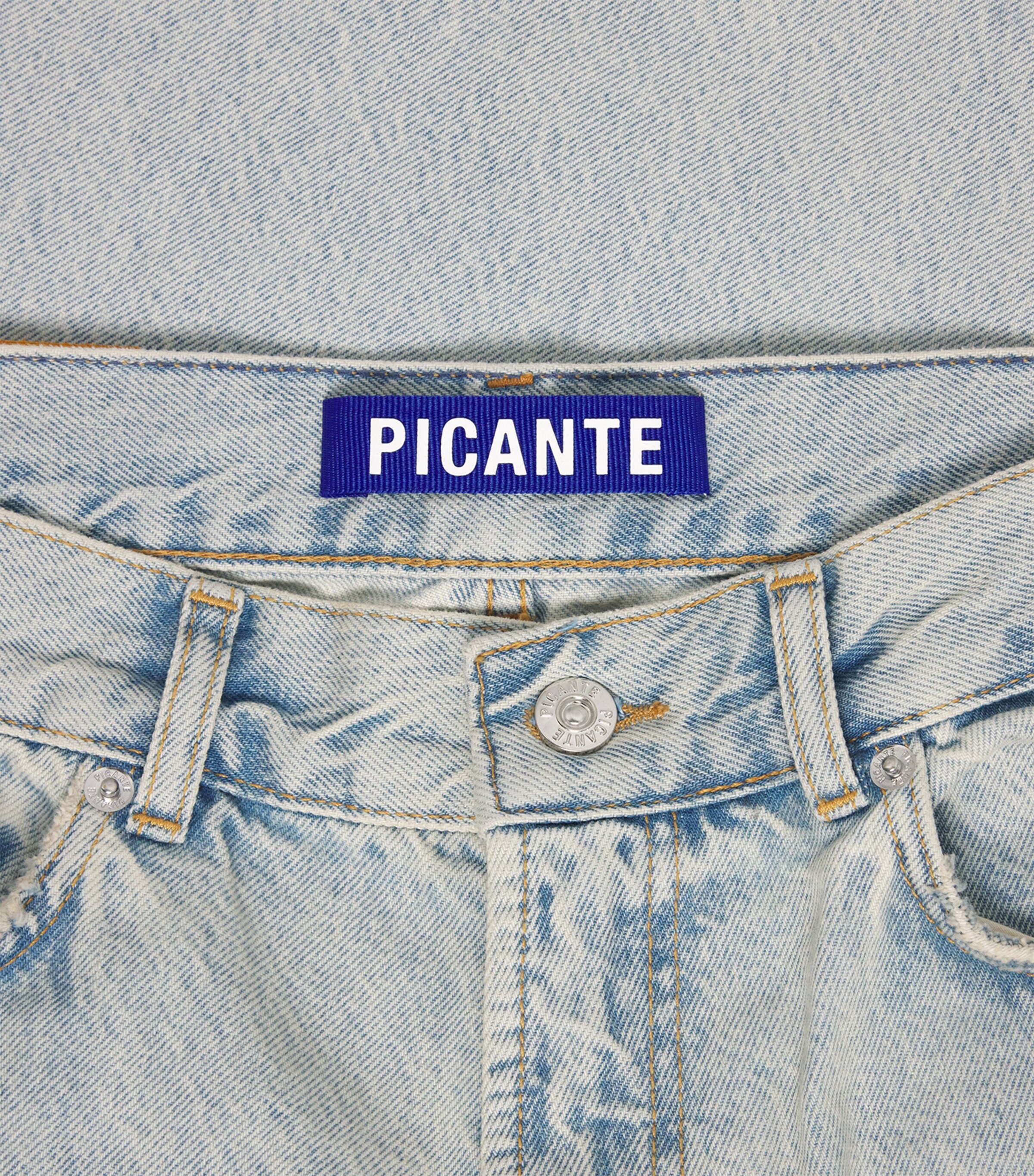 PICANTE Mens V308 Straight Jeans Blue Image 6
