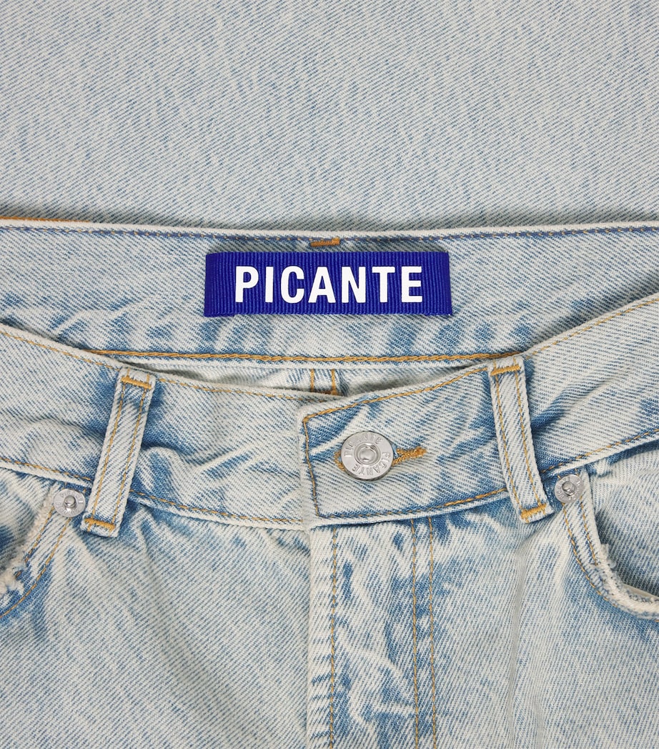PICANTE Mens V308 Straight Jeans Blue Image 6