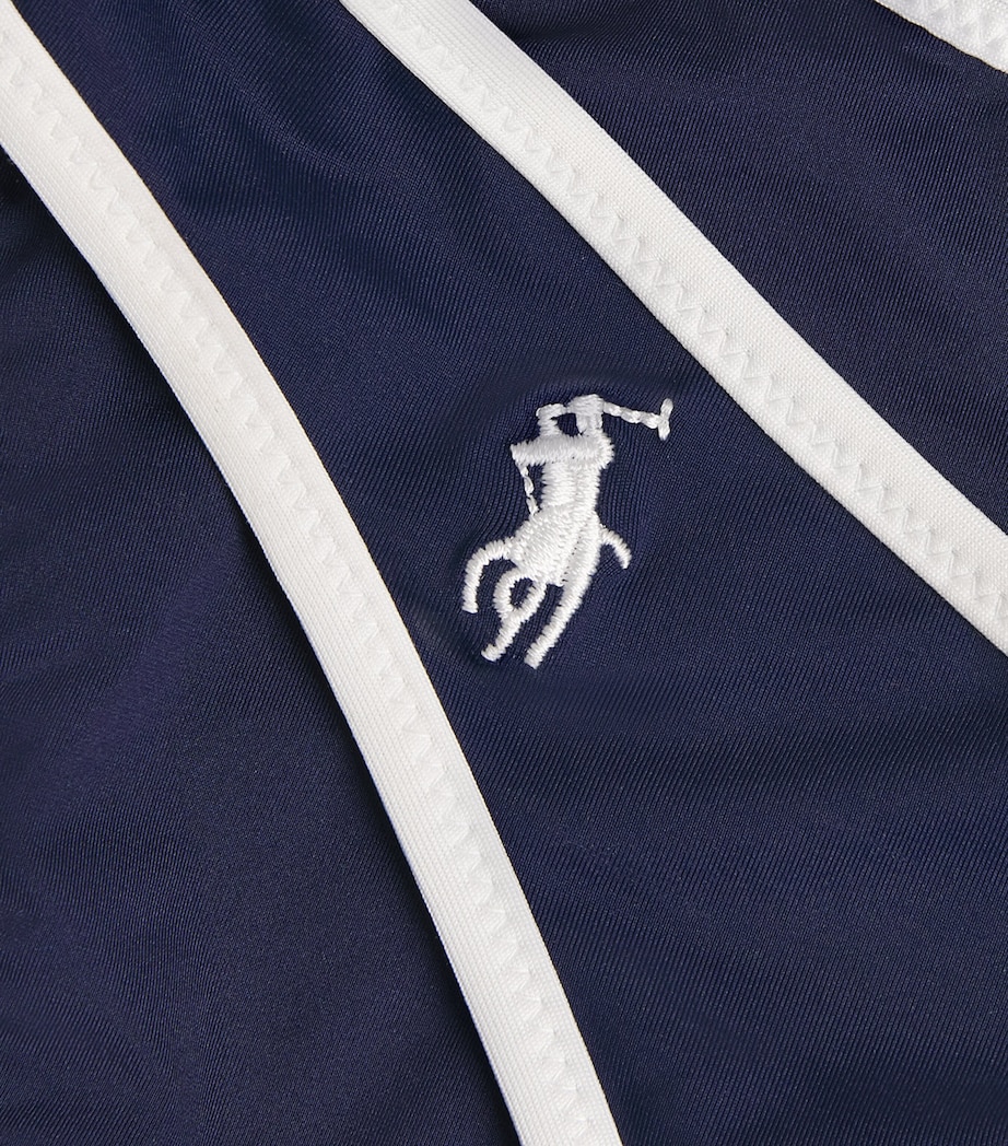 Polo Pony Two-Tone Bikini Bottoms NAVY Image 4