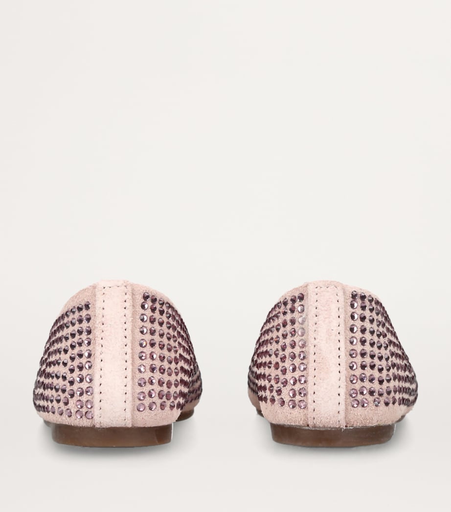 Crystal-Embellished Mary Janes PINK Image 2