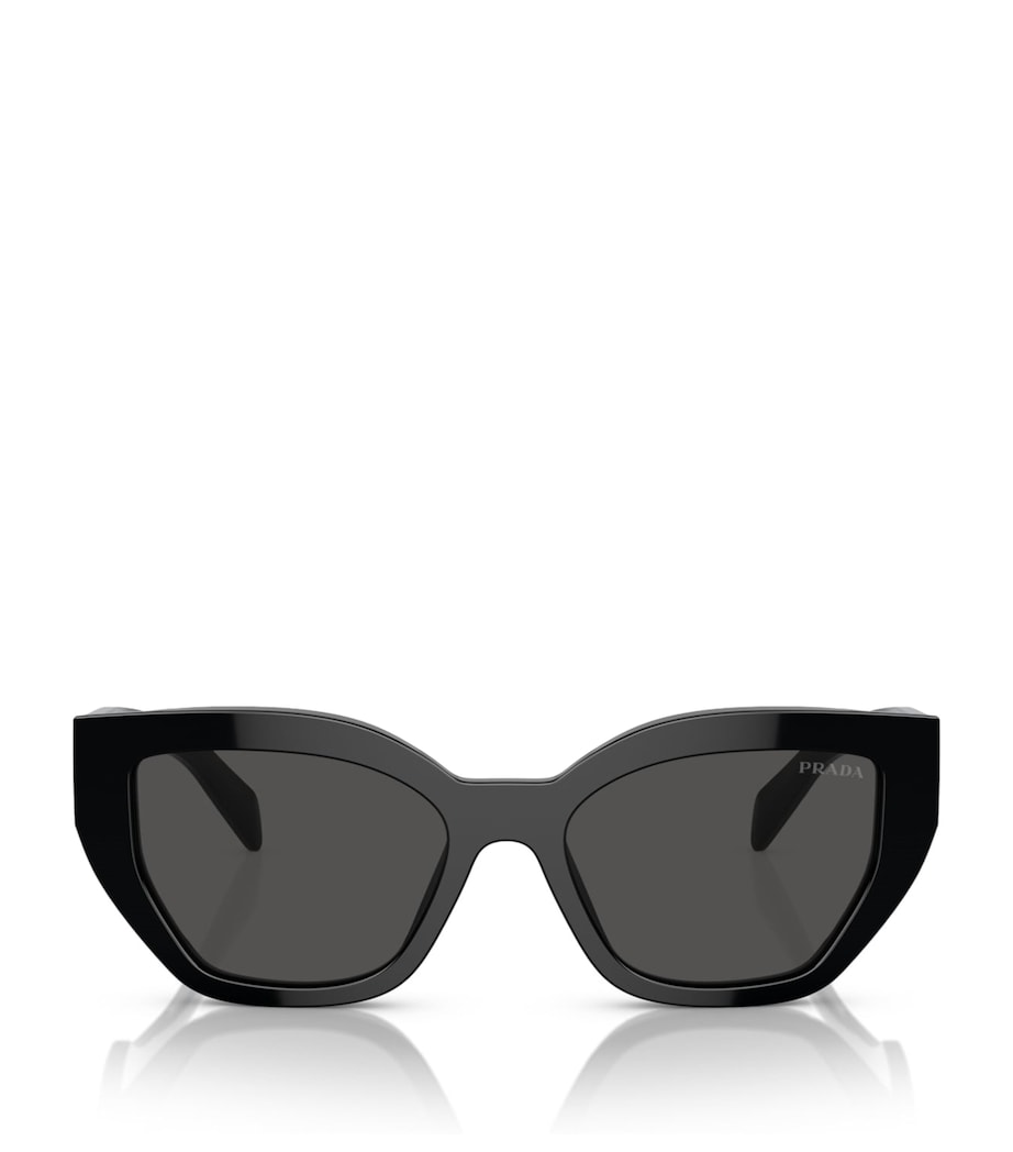 Acetate Geometric Sunglasses 1AB5S0 Image 1