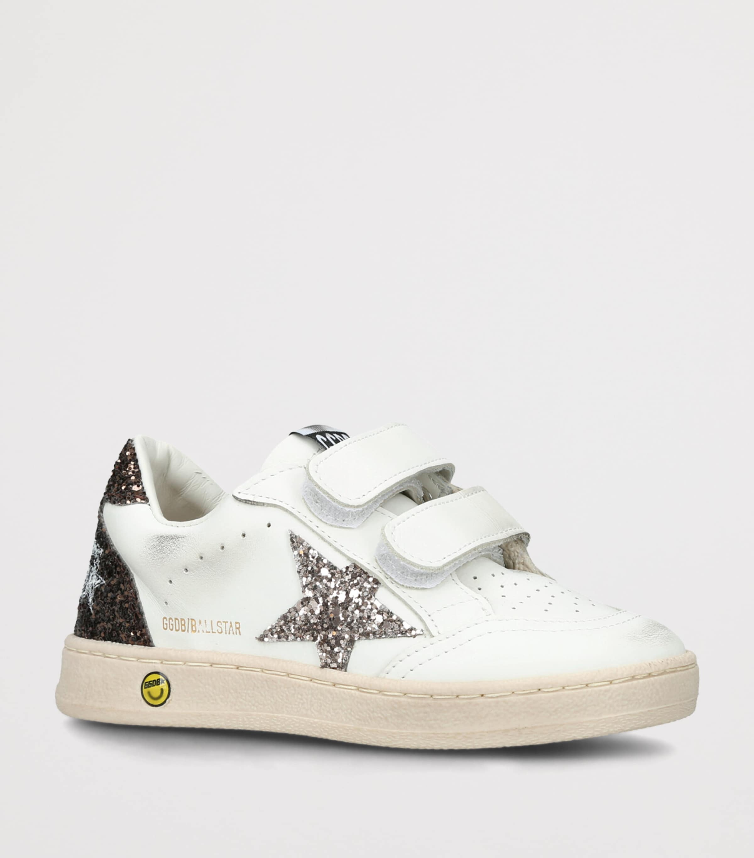 Golden Goose Leather Ball Star Sneakers White/oth Image 2