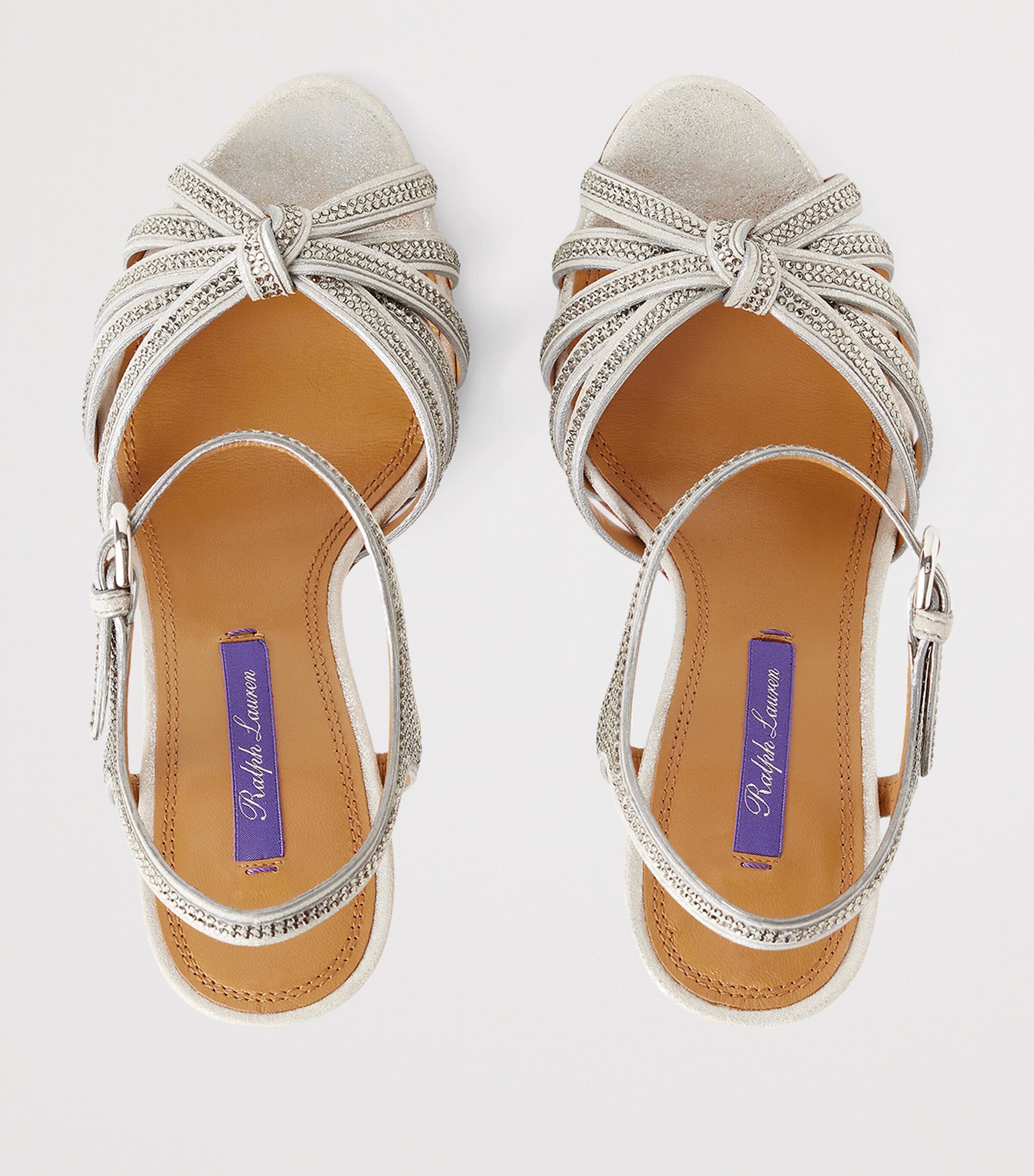 Suede Embellished Kieran Heeled Sandals 95 PALLADIUM Image 3