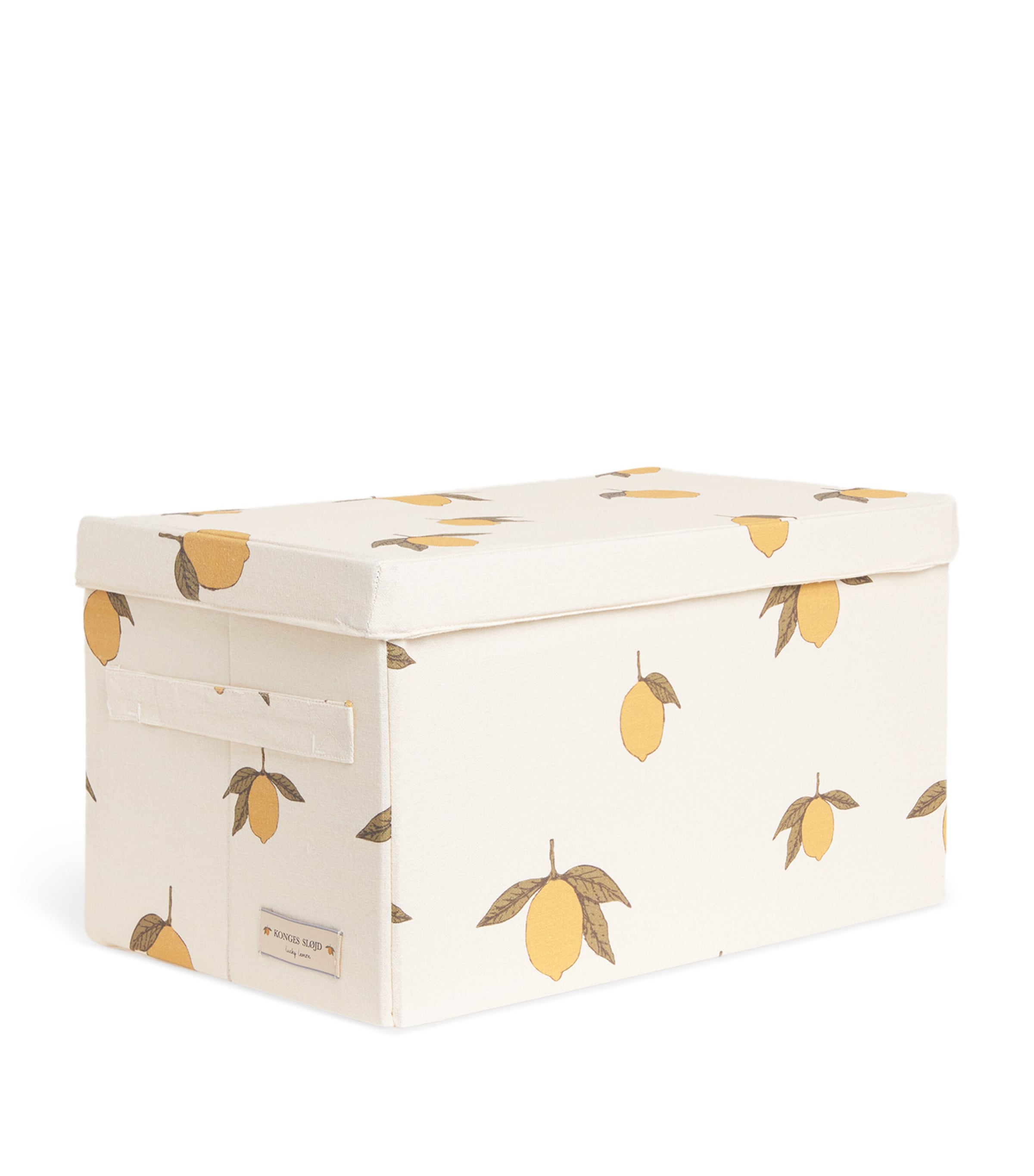 Konges Slojd Cotton-blend Lemon Storage Box