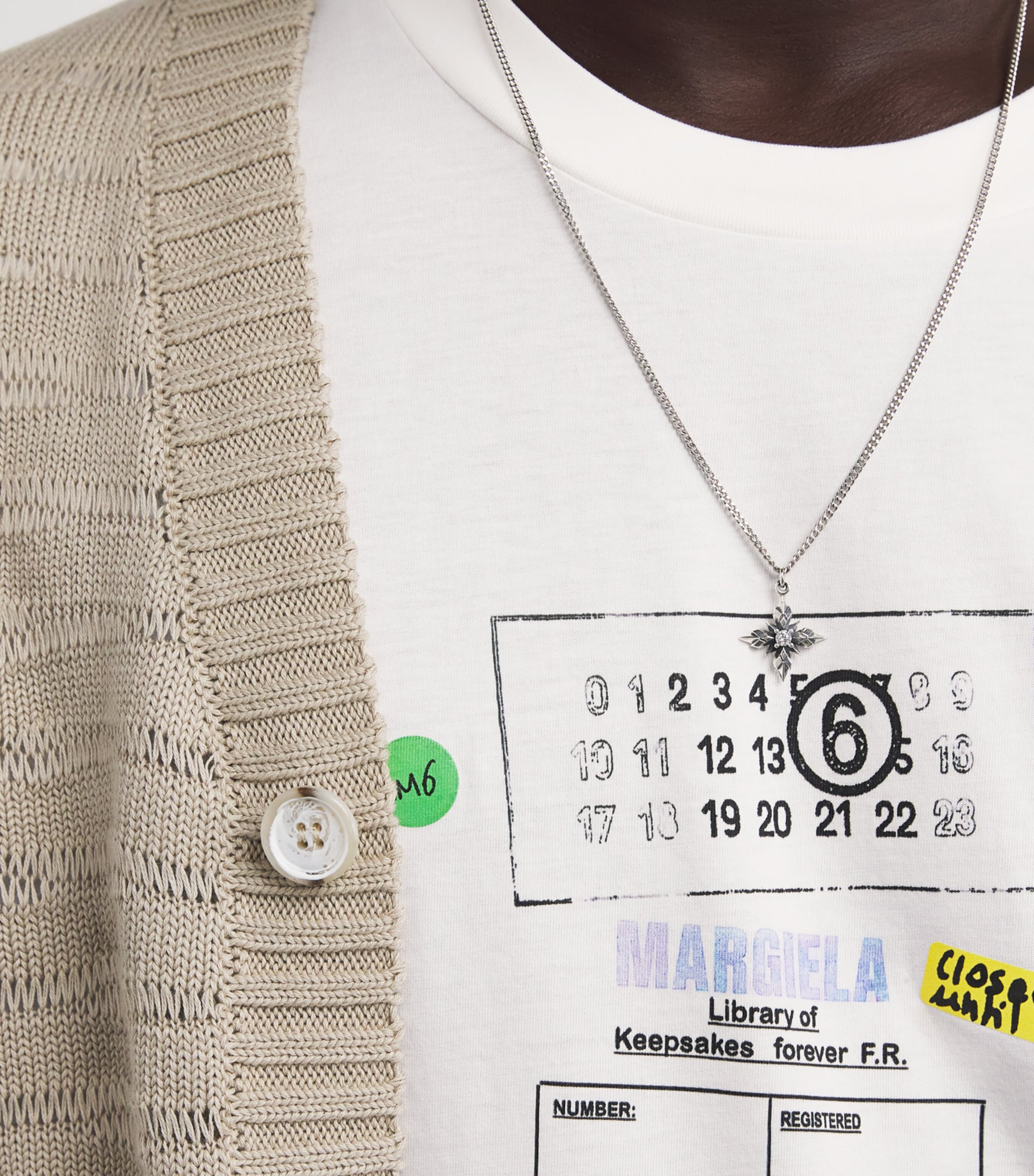 Cotton Library Stamp T-Shirt 101 Image 6