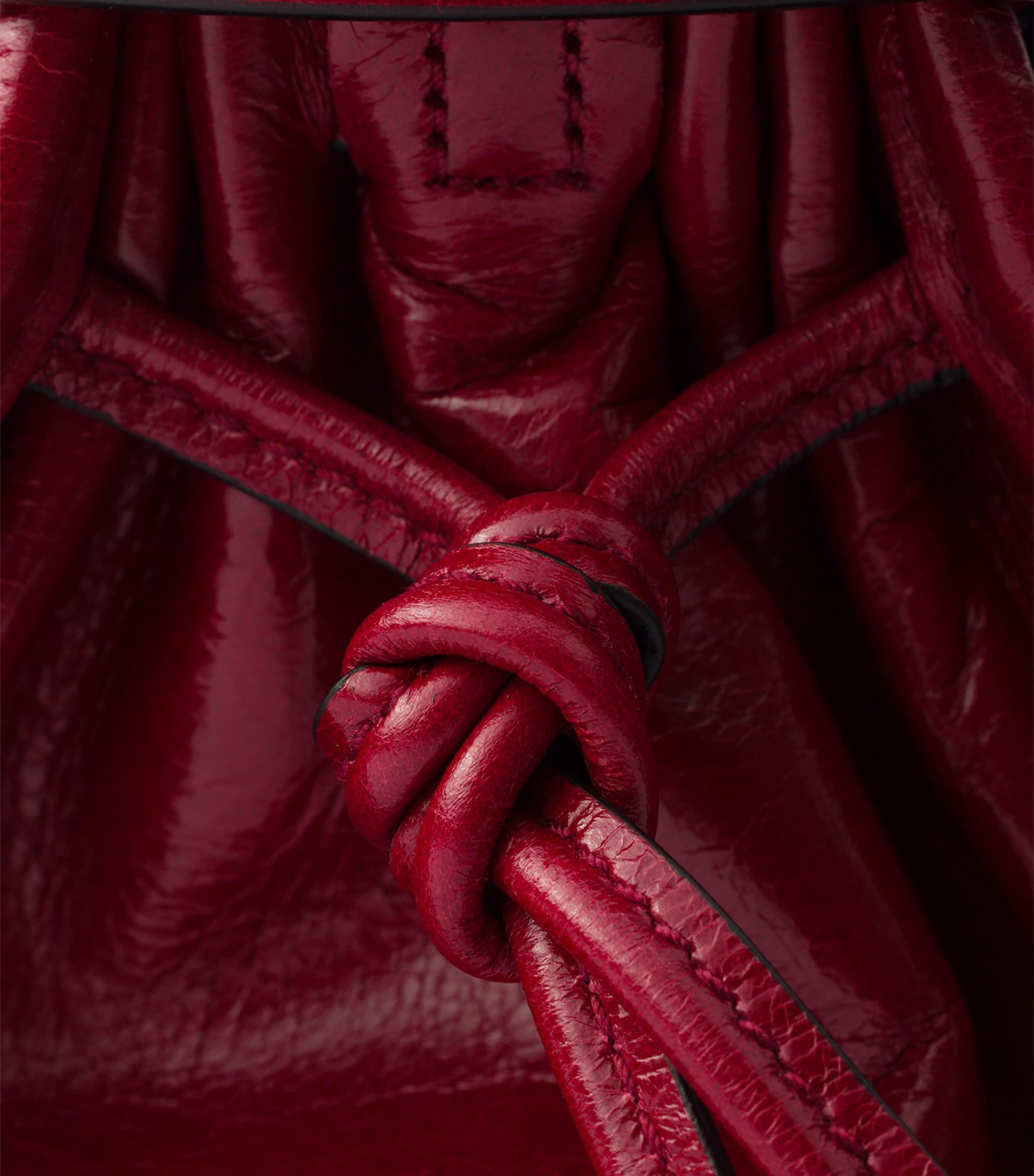 Prada Medium Leather Bonnie Shoulder Bag Red Image 8