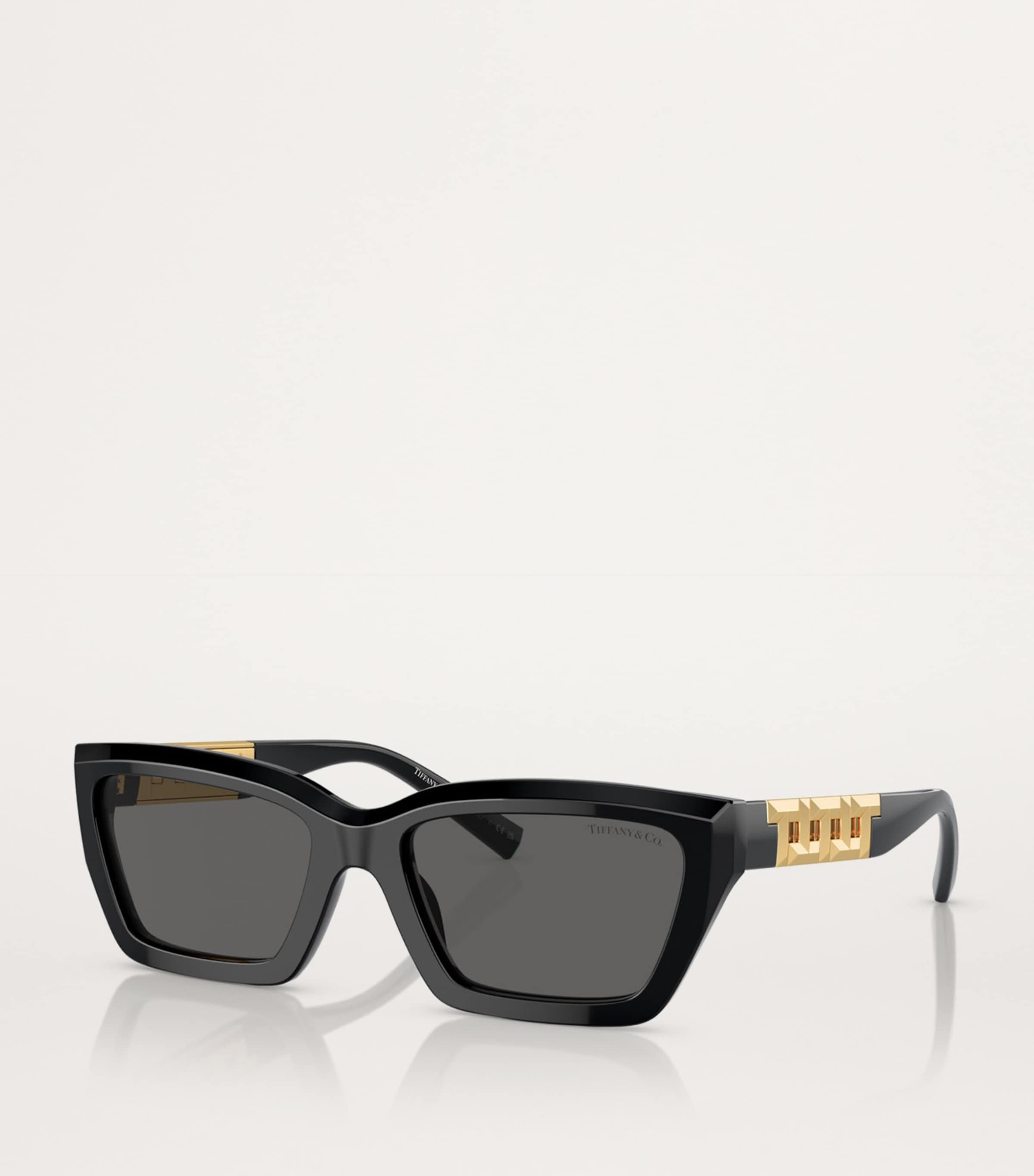 Acetate Rectangular Sunglasses 8001S4 Image 2