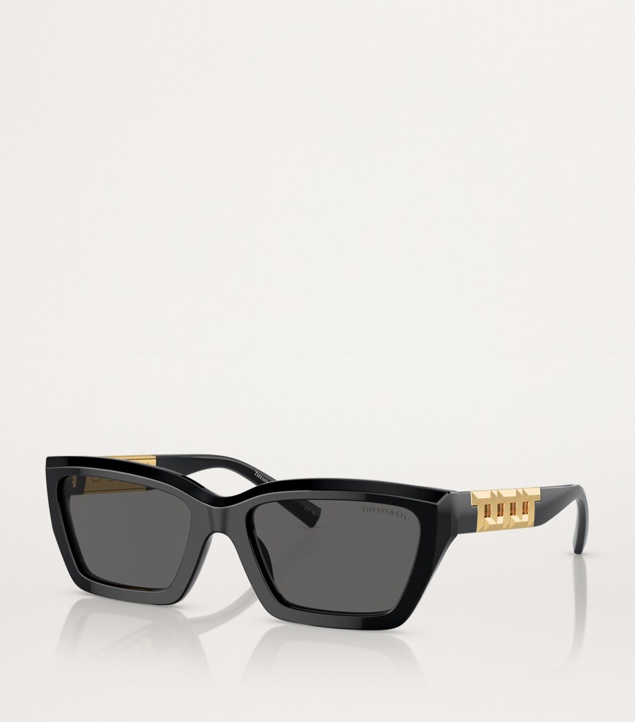 Acetate Rectangular Sunglasses 8001S4 Image 2