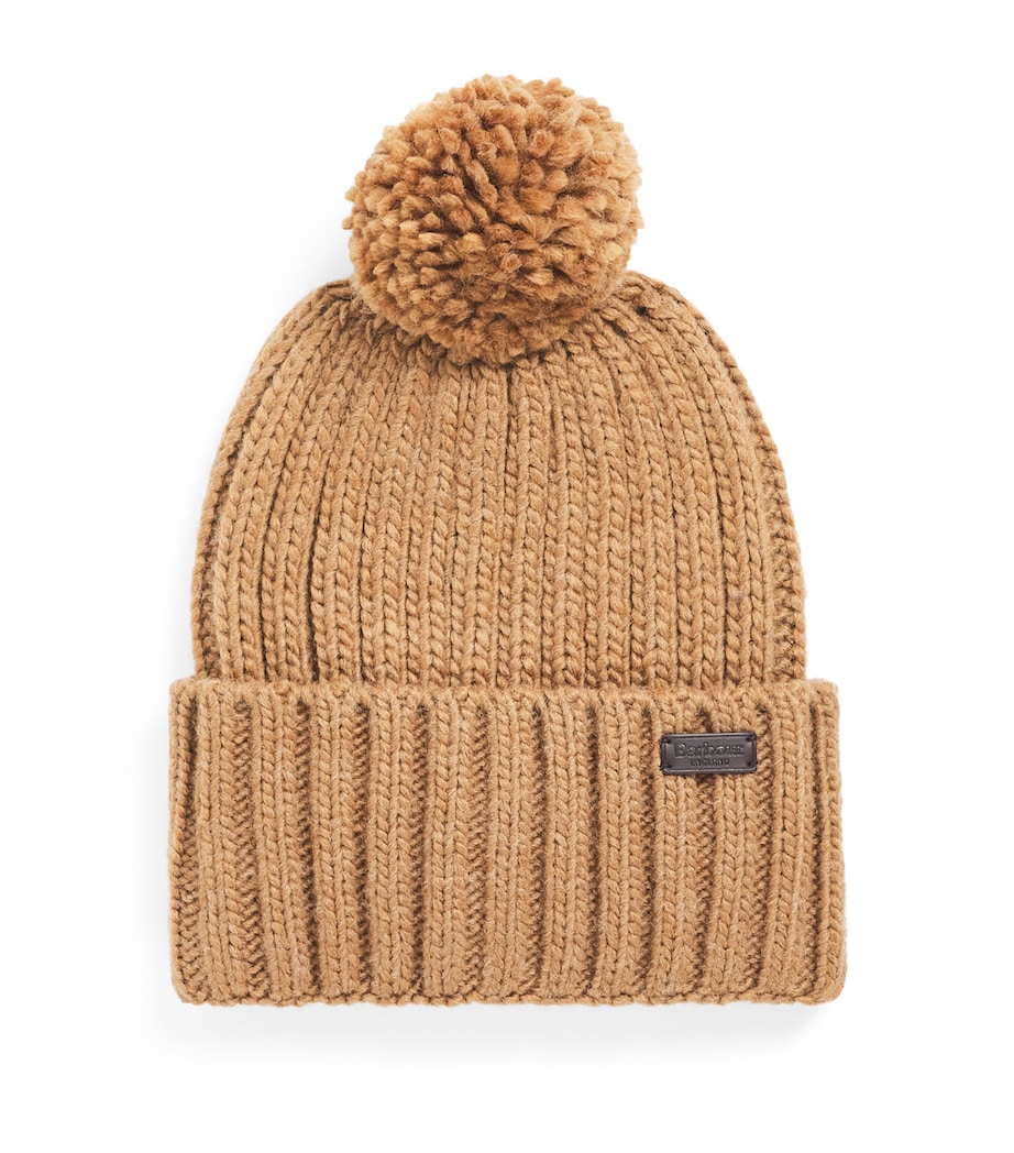Wool-Blend Carlton Beanie MILITARY BROWN Image 1