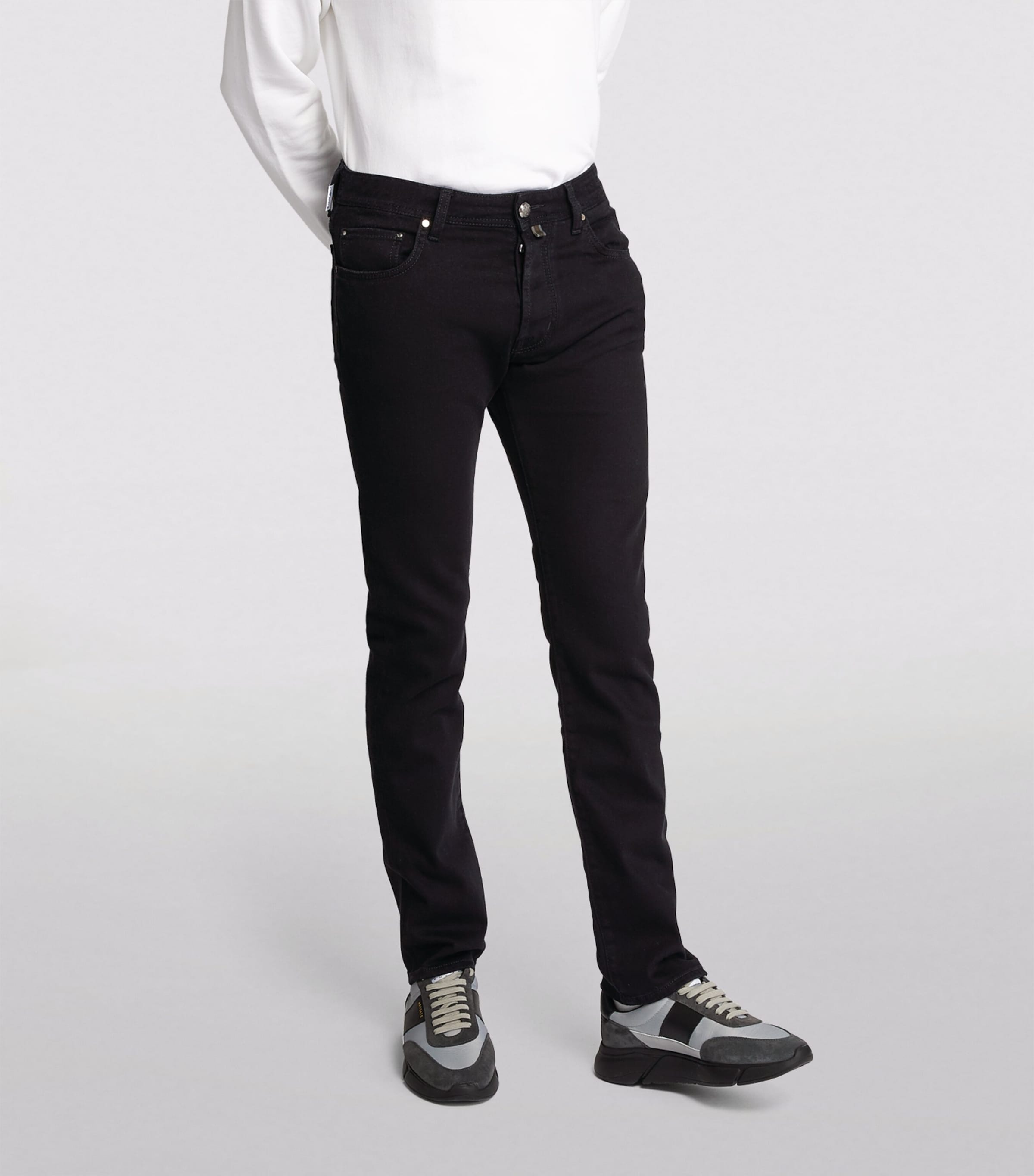 High-Rise Slim Jeans 300D Image 3