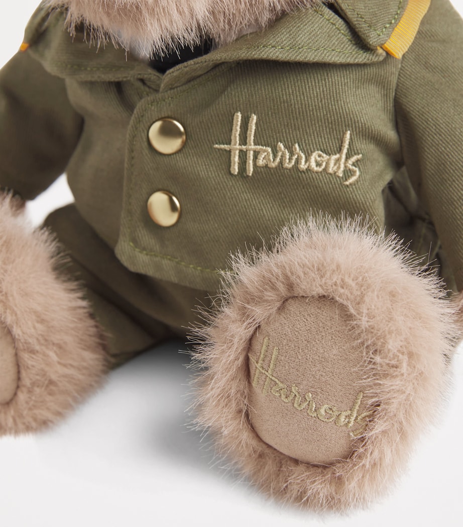 Harrods Medium Green Man Bear (18cm) Image 3