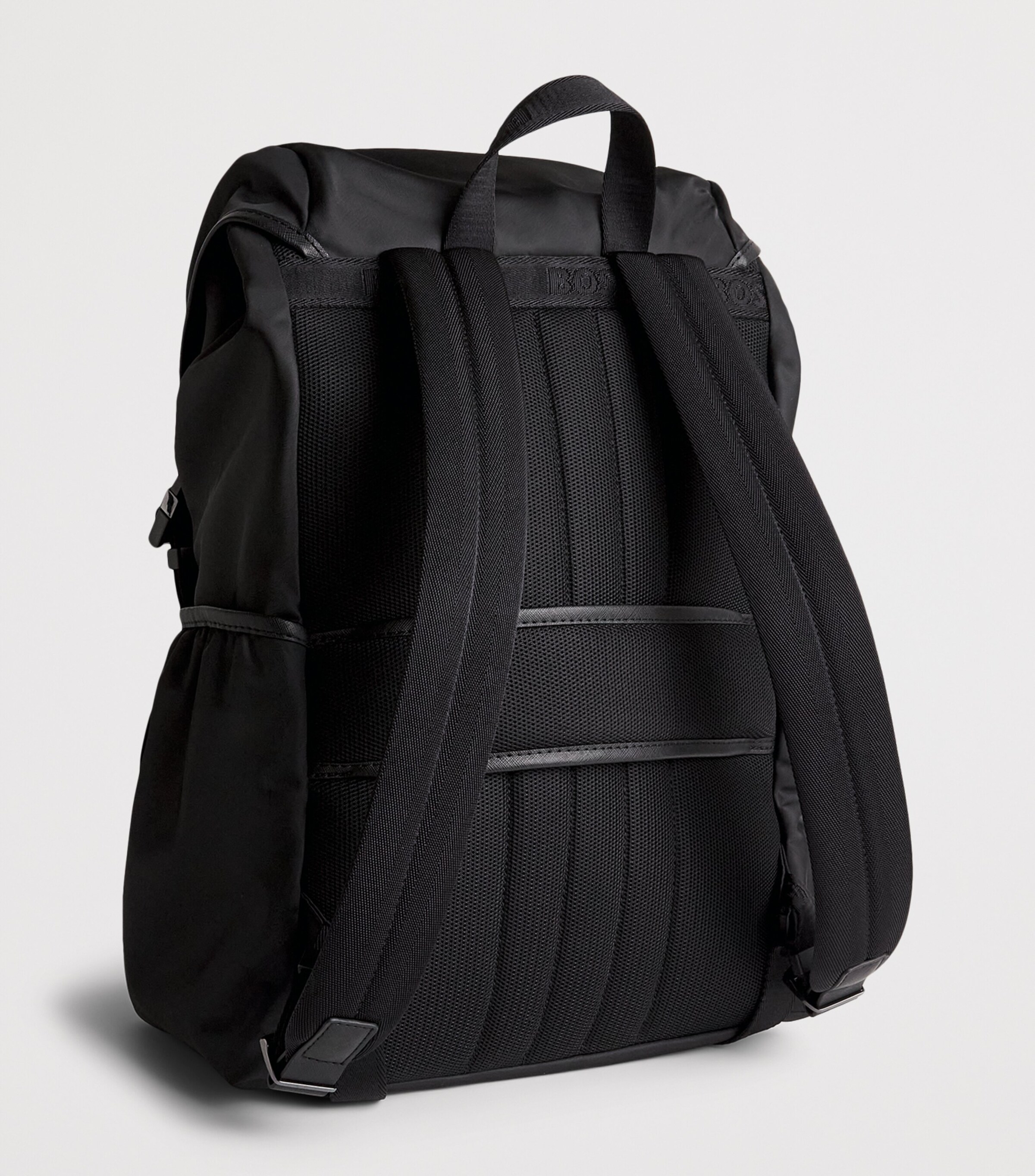BOSS Twill Icon Backpack Black Image 3