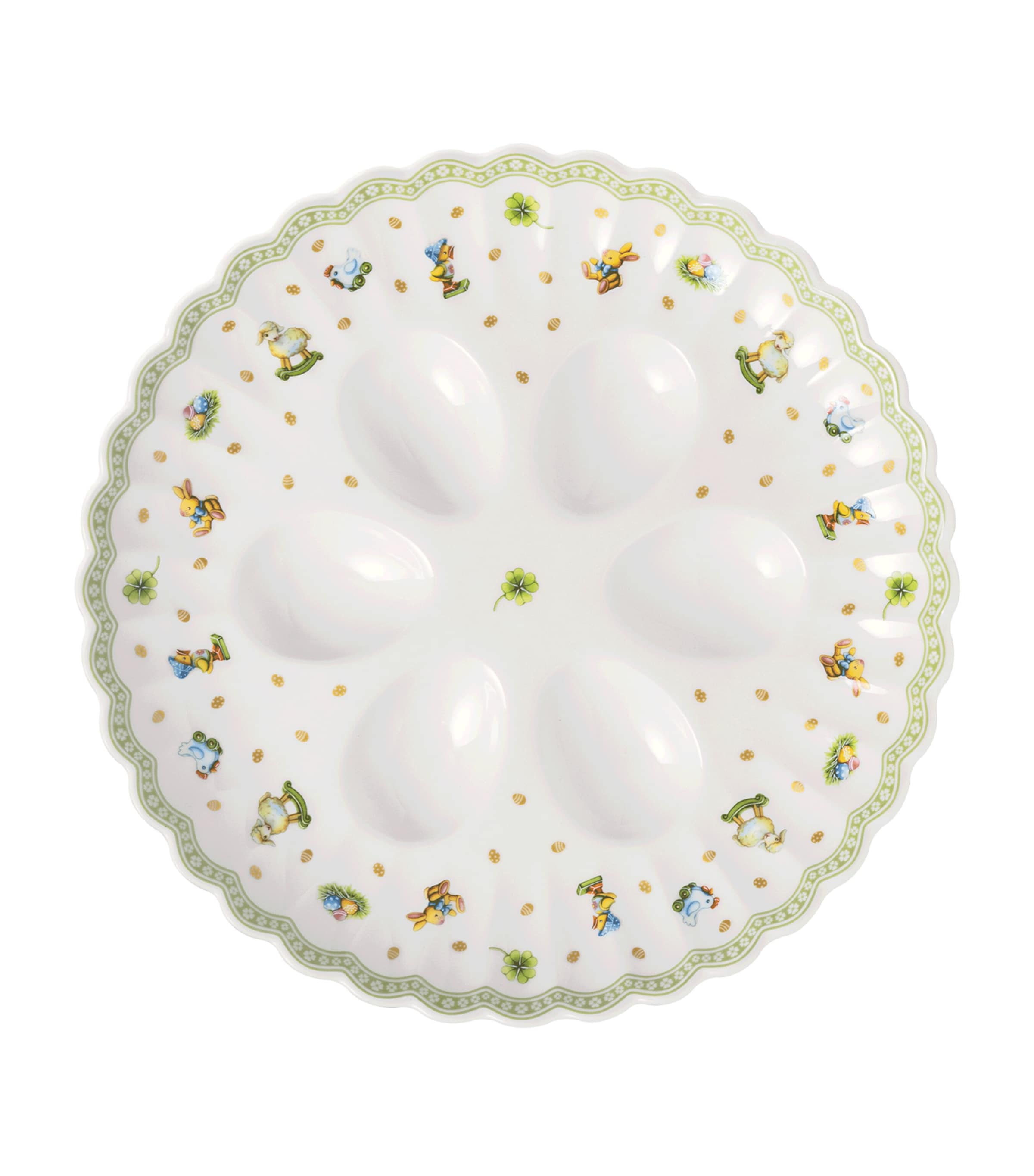 Villeroy & Boch Porcelain Easter Delight Egg Plate (24cm) Image 1