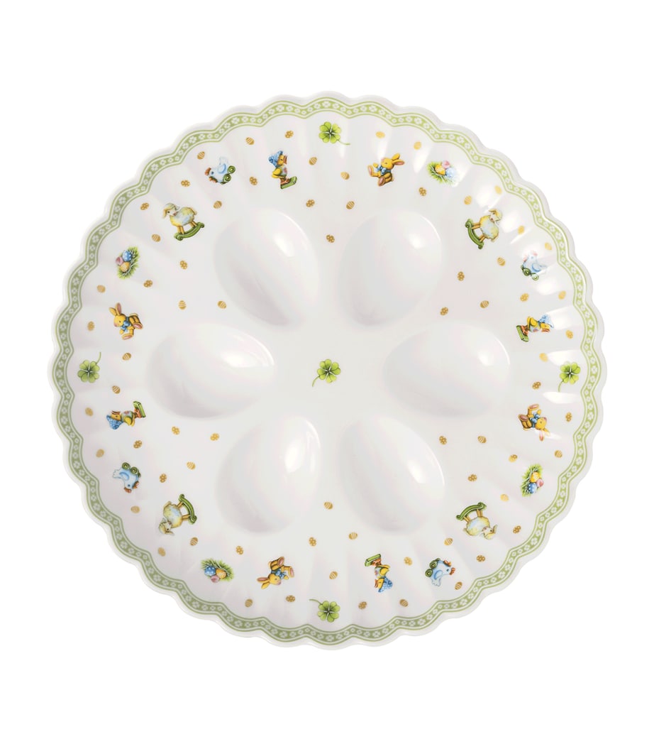 Villeroy & Boch Porcelain Easter Delight Egg Plate (24cm) Image 1