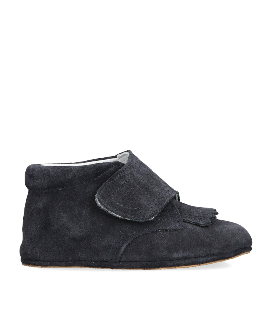 Suede Bambie Boots NAVY Image 1