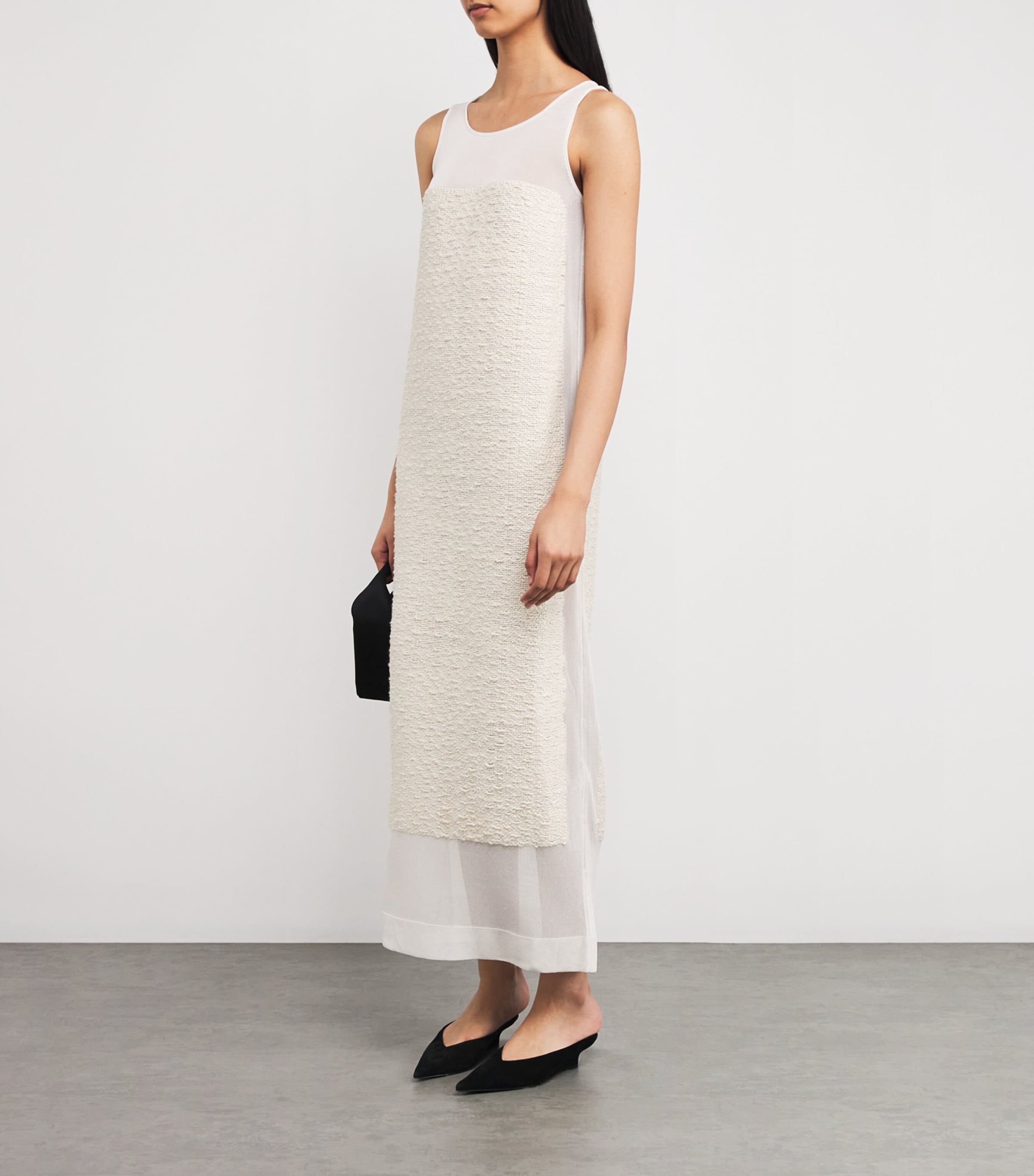 Knitted Miriele Midi Dress 101 IVORY Image 2