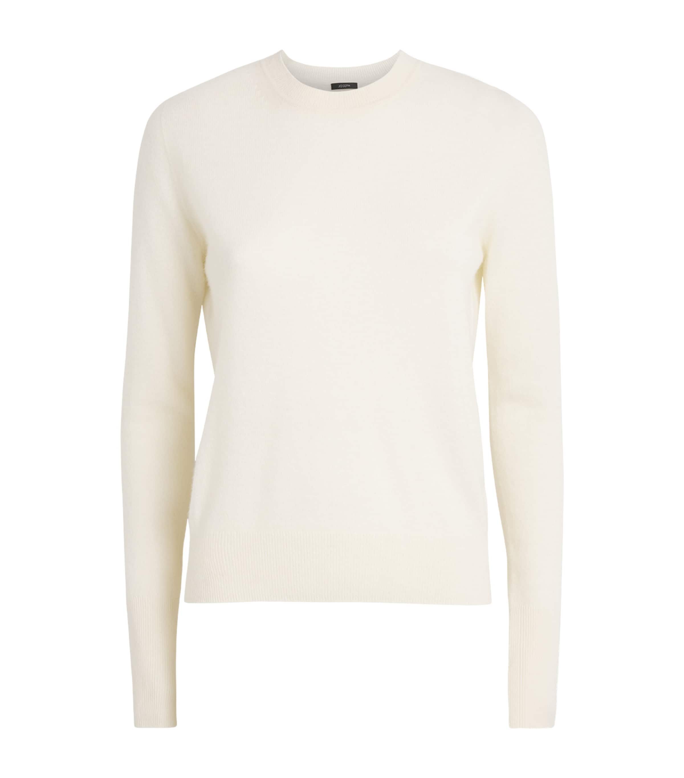 Cashmere Round-Neck Sweater IVORY Image 1
