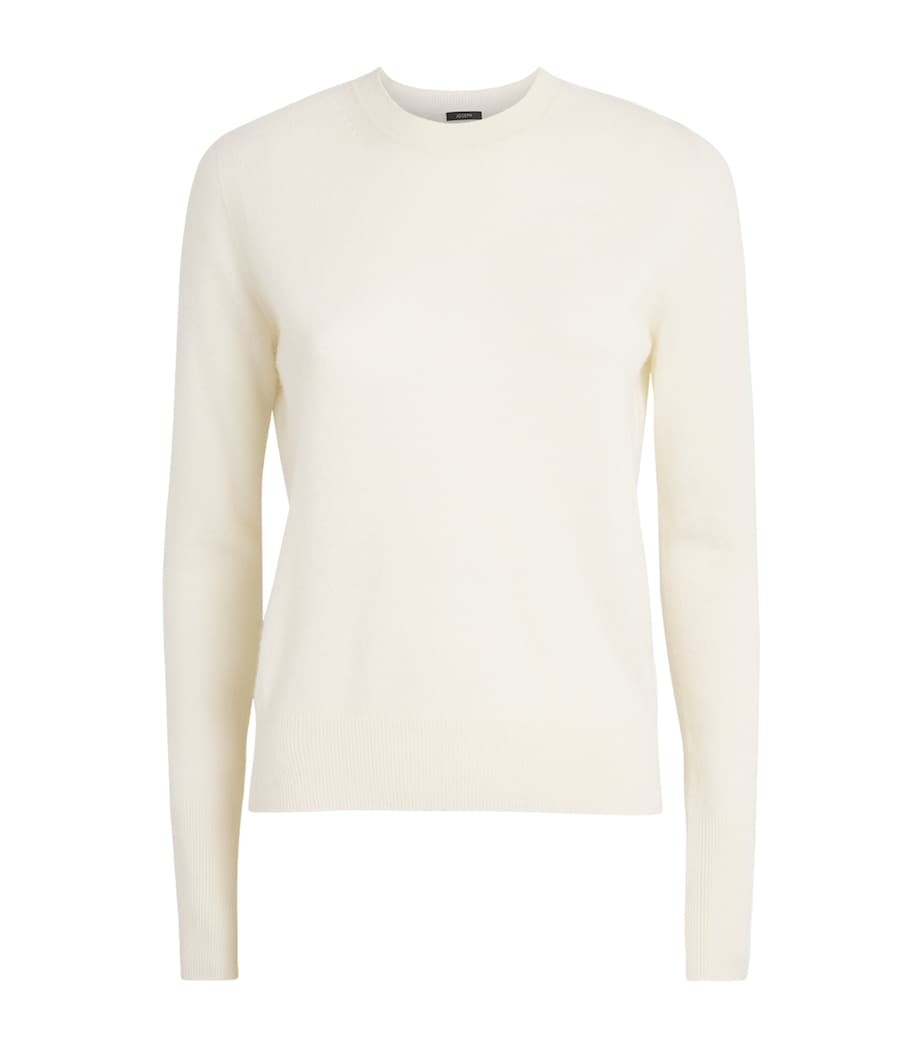 Cashmere Round-Neck Sweater IVORY Image 1