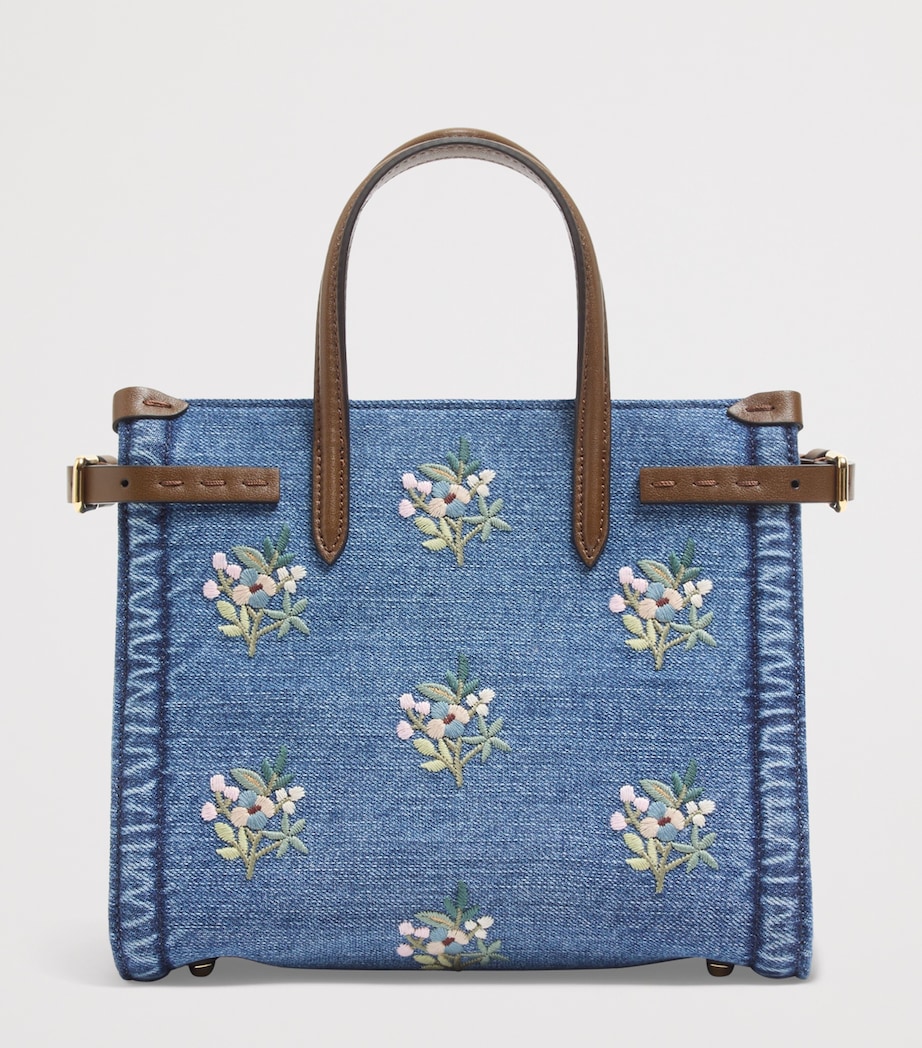 Valentino Garavani Small Embroidered Antibes Top-Handle Bag Axm Image 4