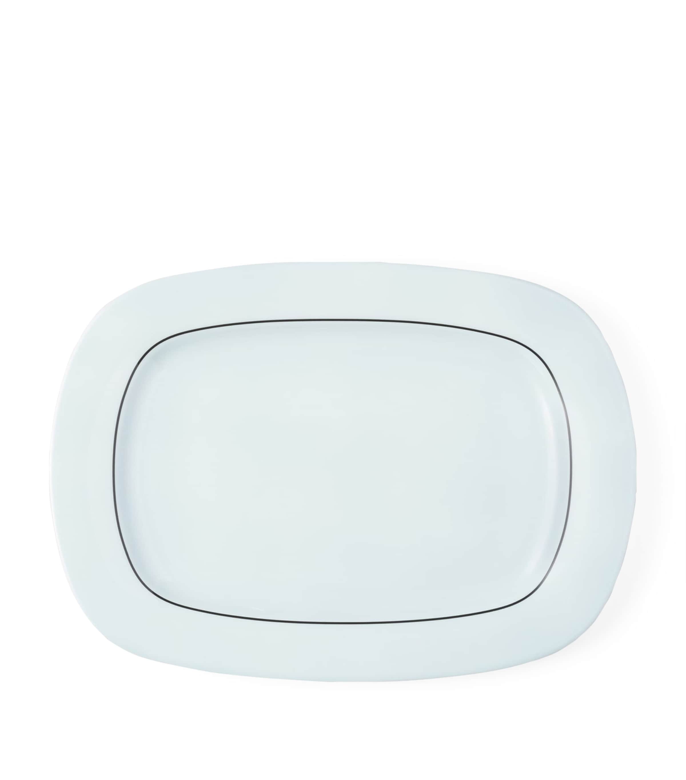 Celadon Porcelain Tray (32cm) F03HV Image 1