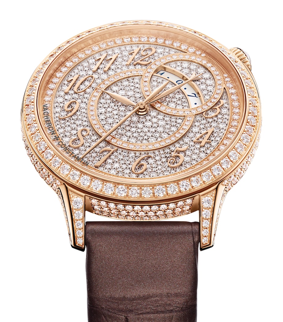 Rose Gold and Diamond Egérie Watch 35mm RED GOLD Image 3