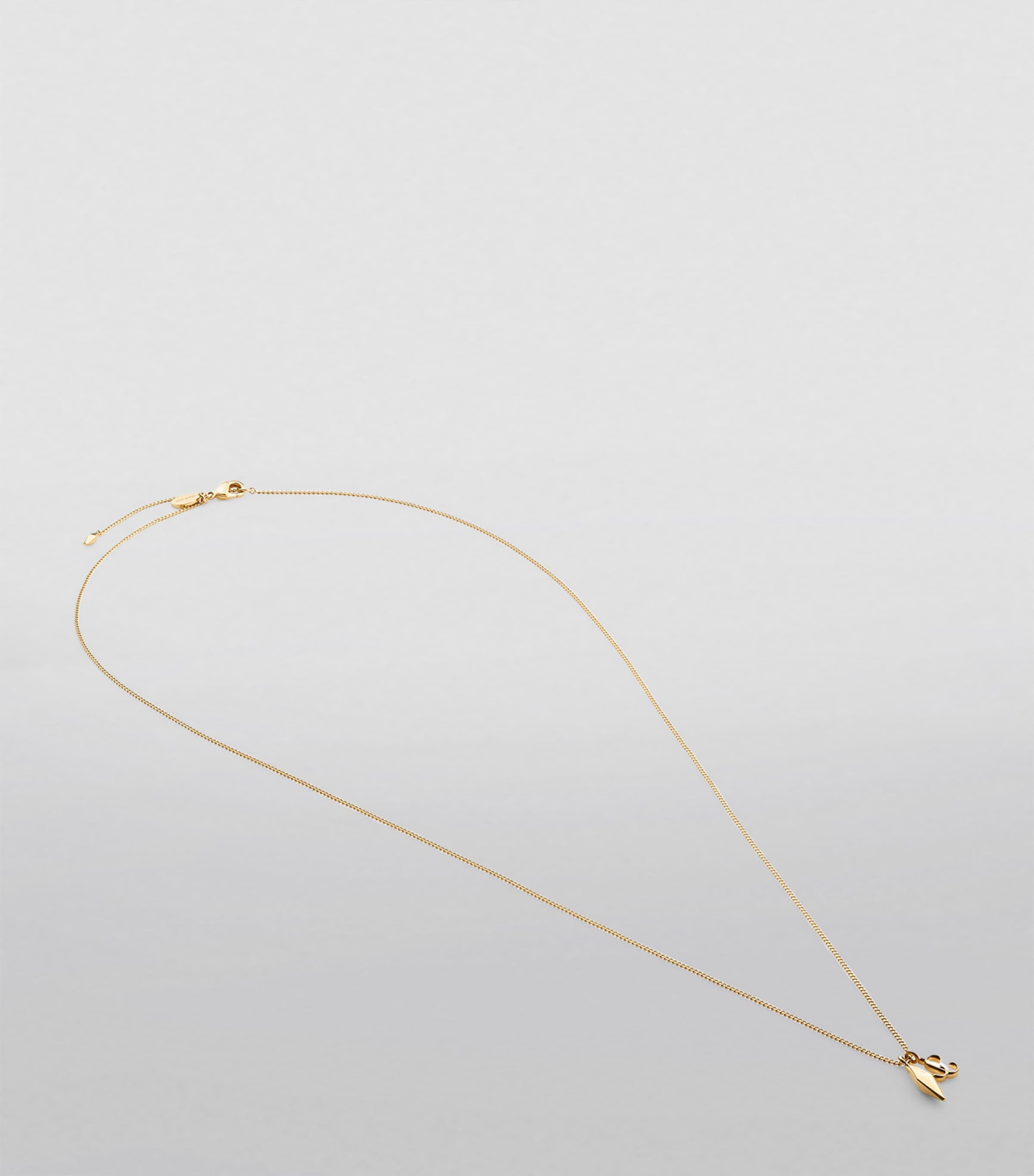 Diamond JC Chain Necklace GOLD Image 2