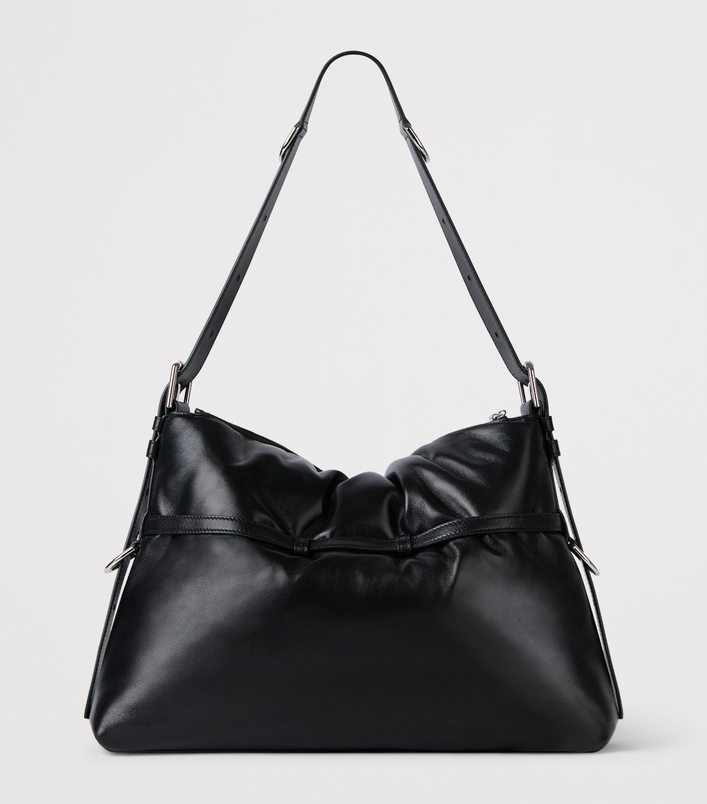 Givenchy Medium Leather Voyou Bomber Top-Handle Bag Image 5