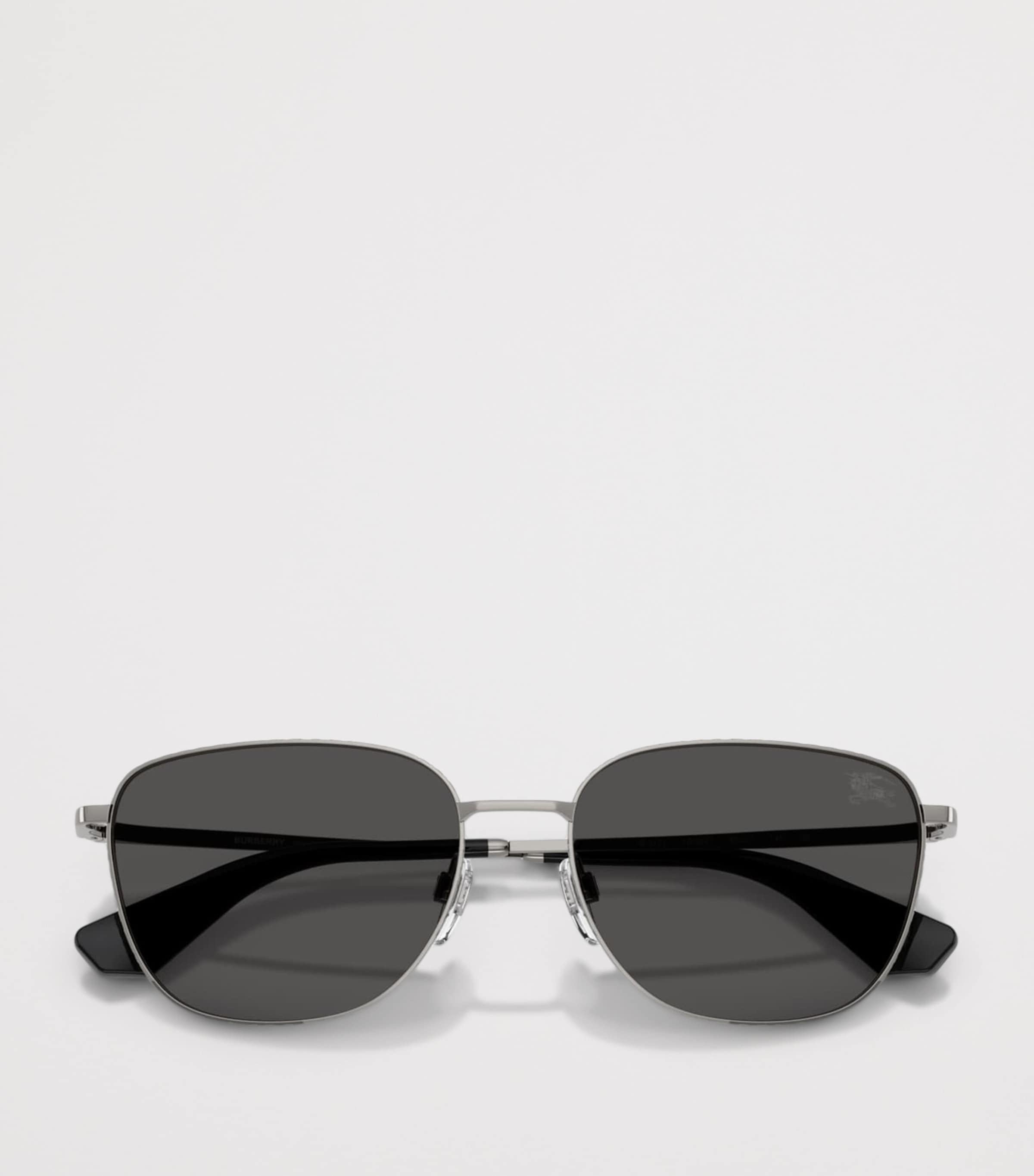 Burberry Metal BE3171 Square Sunglasses Grey Image 5
