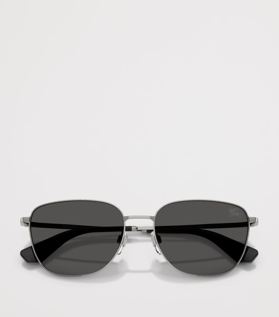 Burberry Metal BE3171 Square Sunglasses Grey Image 5