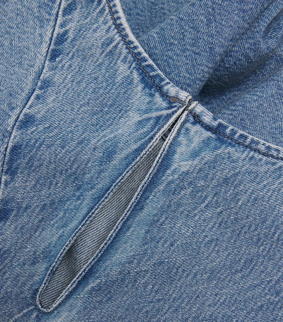 Denim Lisbon Midi Dress WAVERLY Image 4