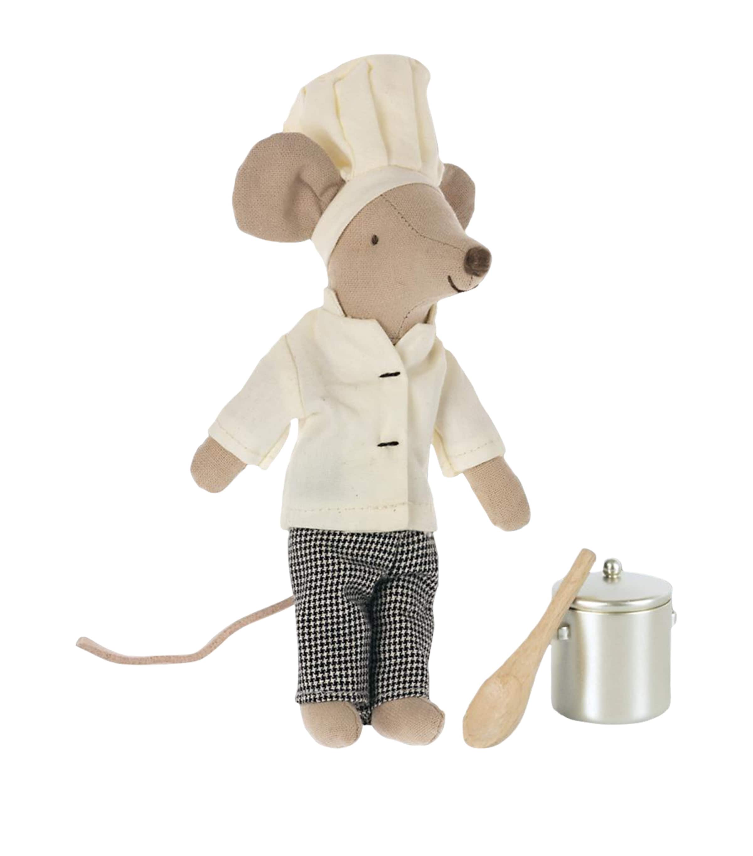Maileg Mouse Chef with Spoon | Toys | Dolls & Dolls Houses