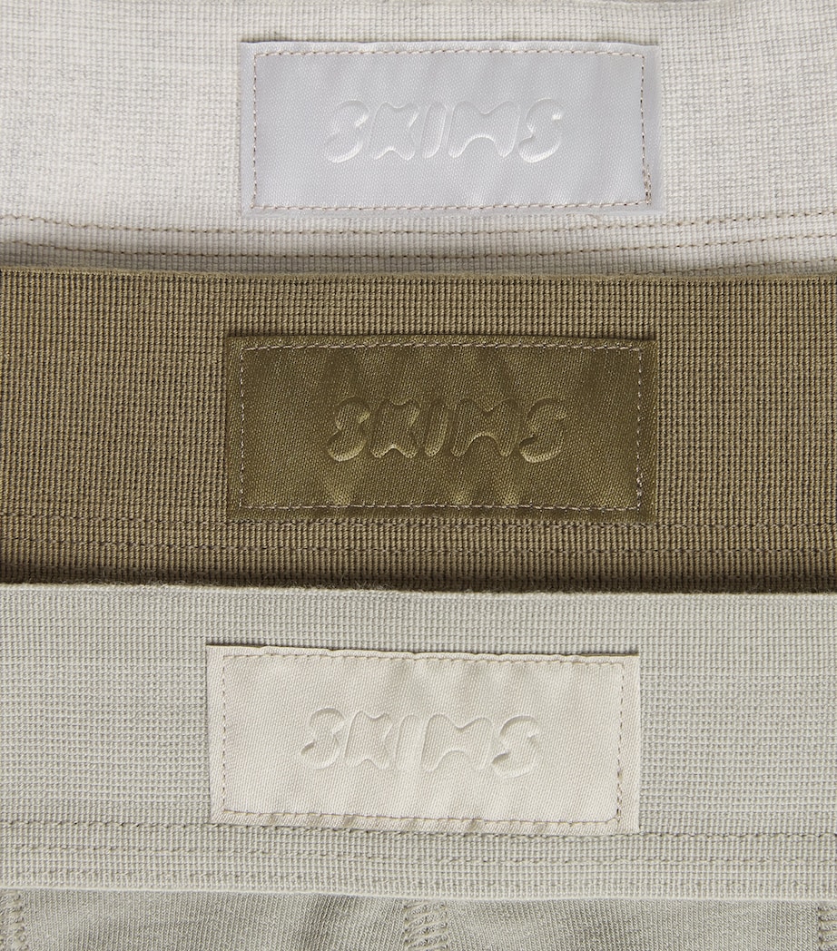 Stretch-Cotton Boxer Shorts (Pack of 3) ARMY MULTI Image 5