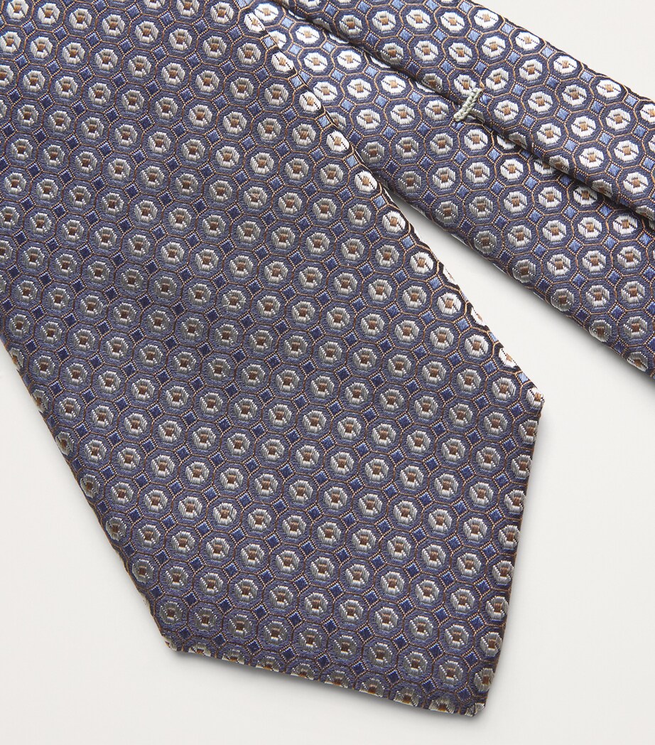 Canali Silk Jacquard Tie Image 4