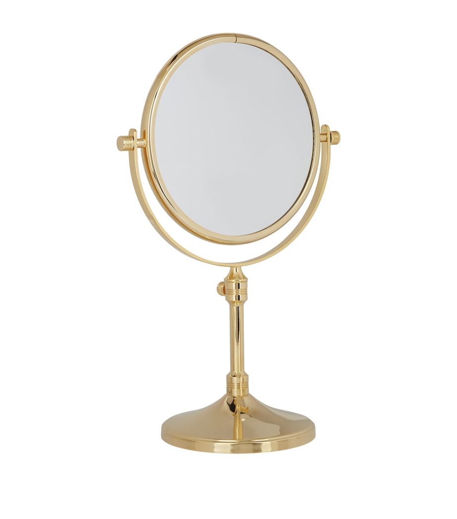 Wall Mounted Double Sided Mirror GOLD Image 2
