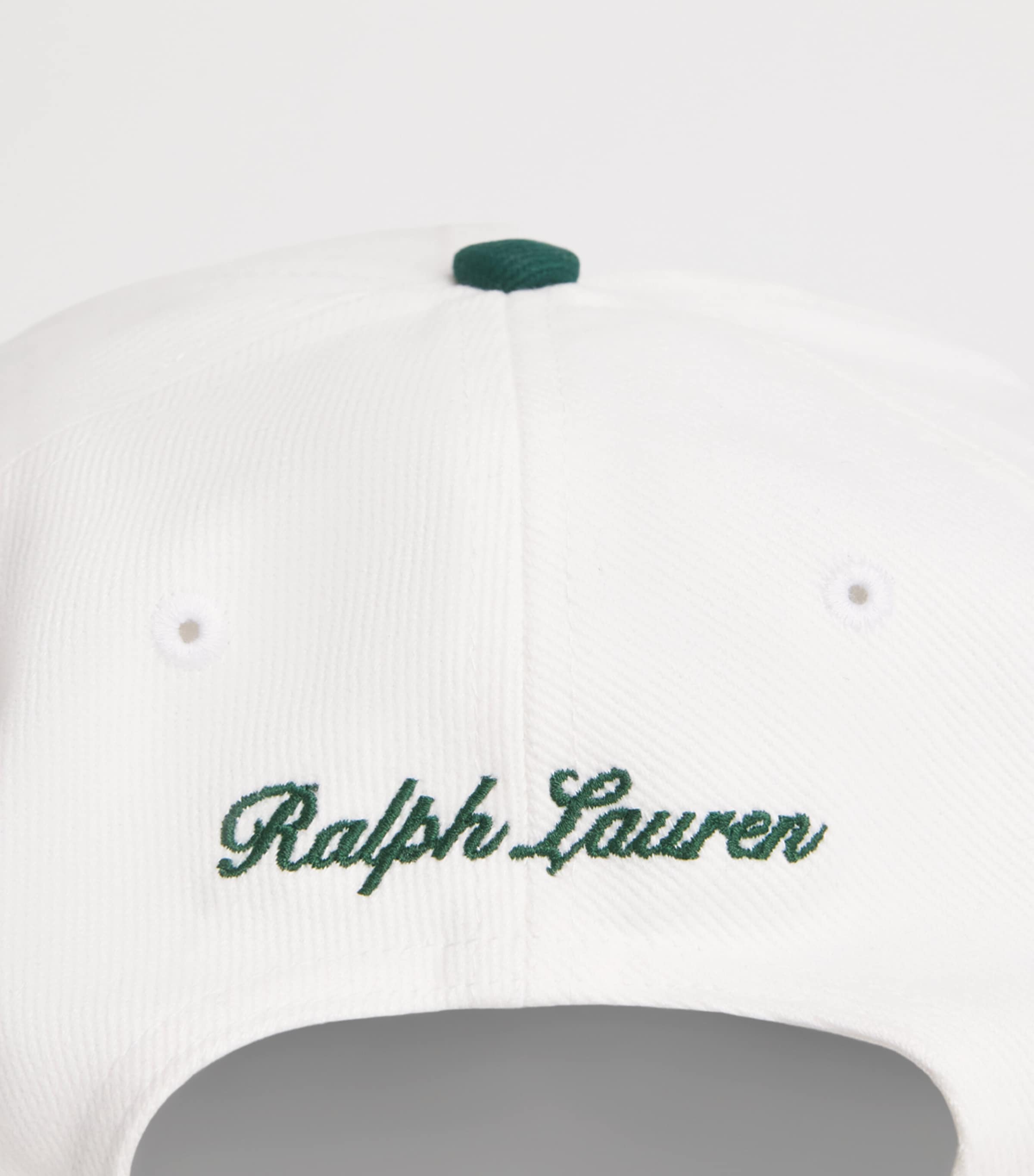 RLX Ralph Lauren White x Wimbledon Crest Baseball Cap | Harrods US