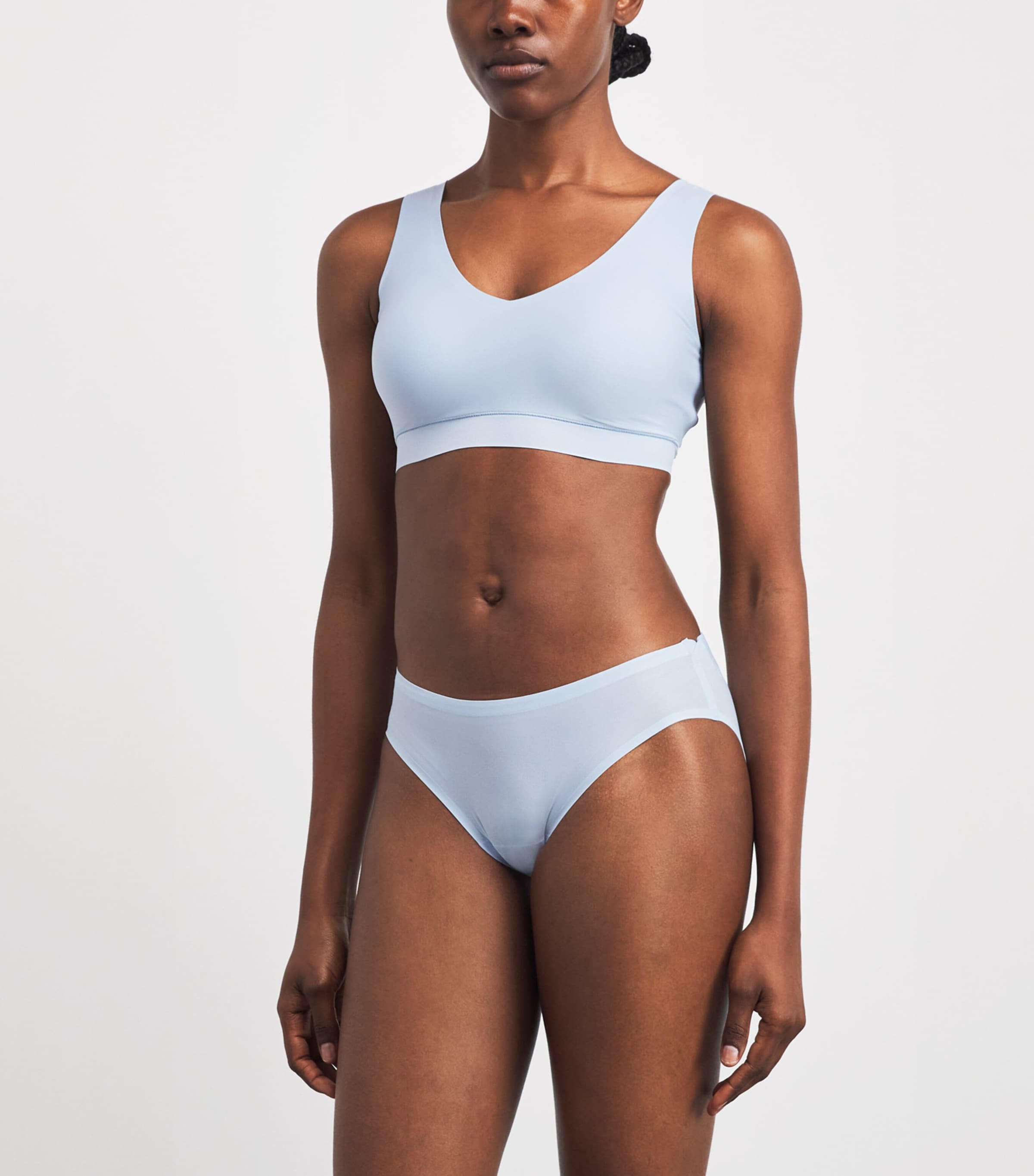 Chantelle Womens SoftStretch Padded Bra Icy Powder Blue Image 2