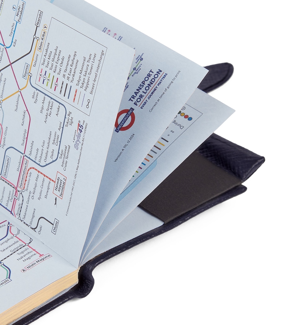 Panama Leather 2026 Weekly Diary NAVY Image 7