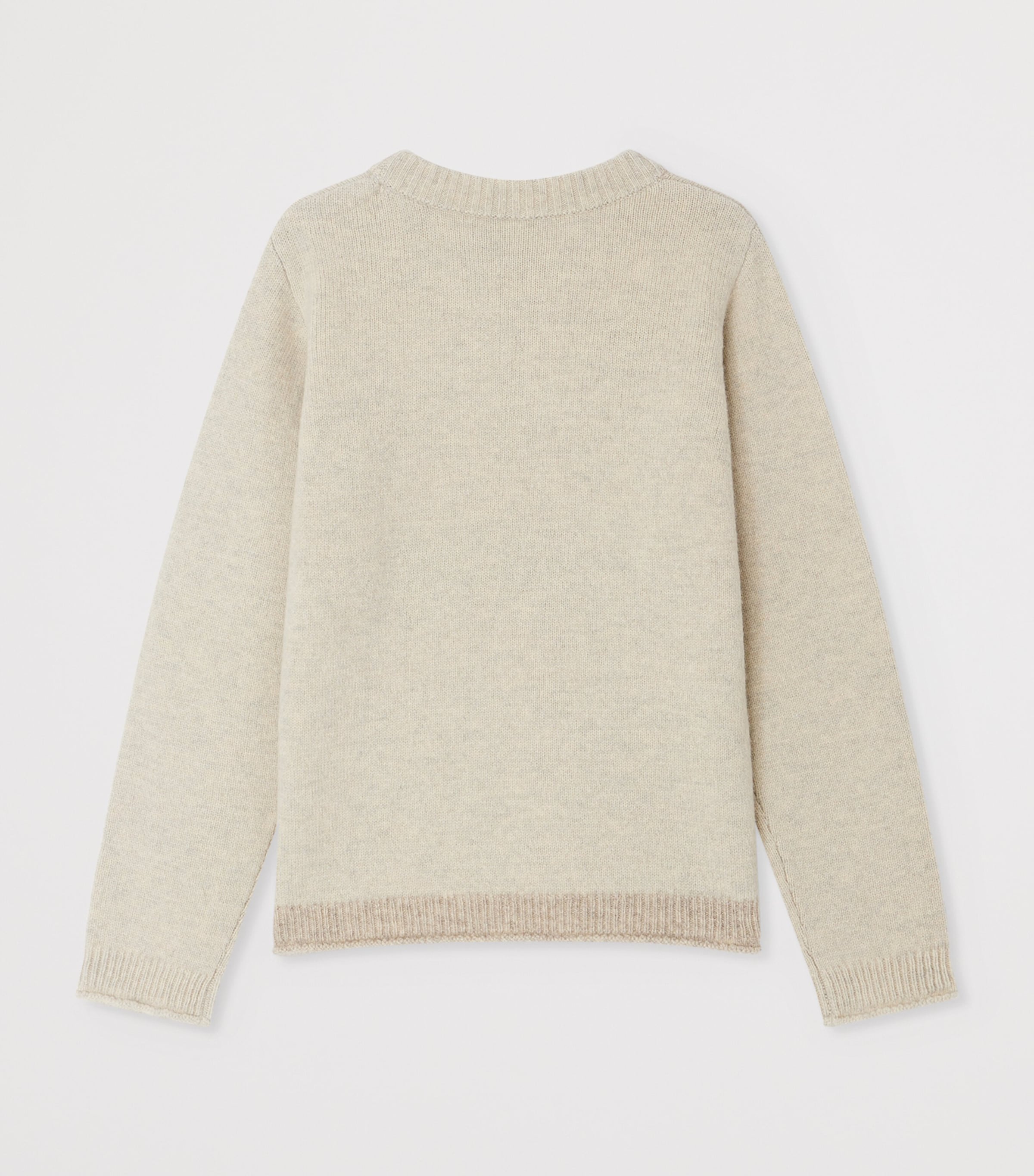 Wool Jodora Sweater (4-8 Years) GRIS CHINE CLAIR Image 2